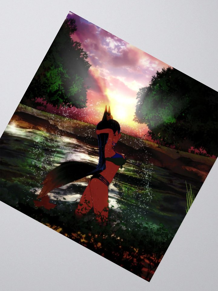 Sunset bath with Alm stickers product image (5)