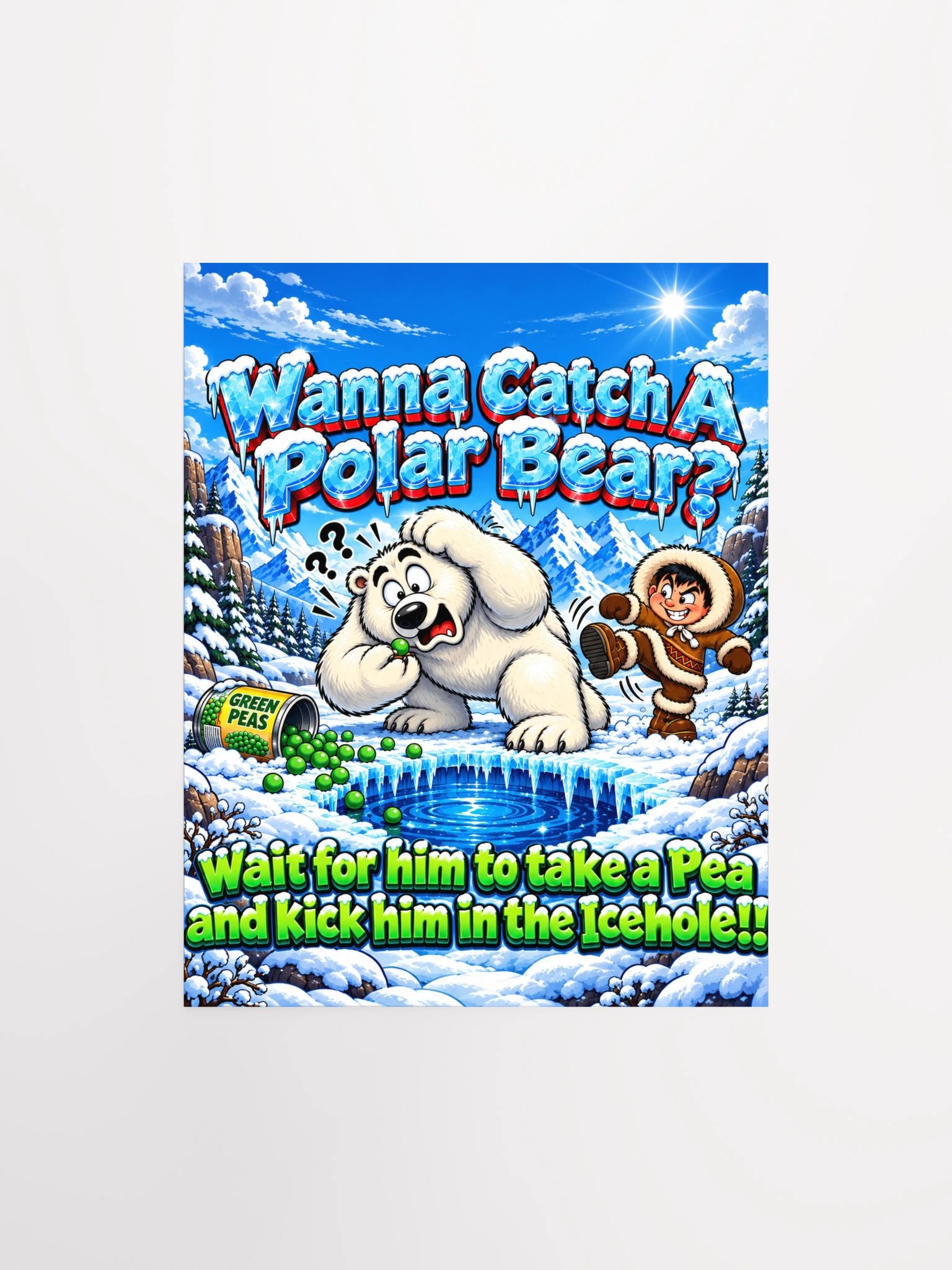 1 Earth Prints Polar Bear Enhanced Matte Paper Poster product image (25)
