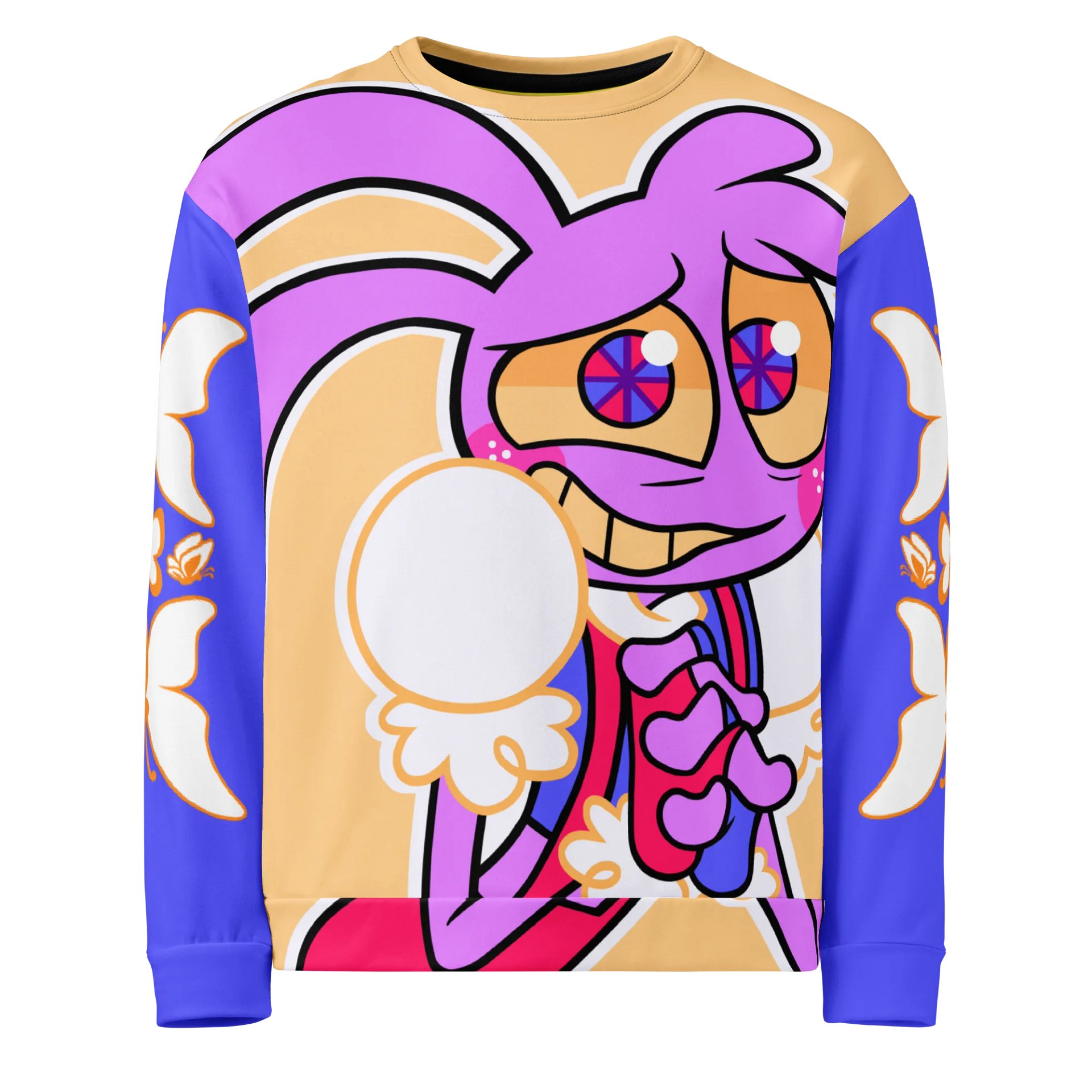 A Little Bit Bad - JAMMI All Over Longsleeve (Yellow/Blue) product image (1)