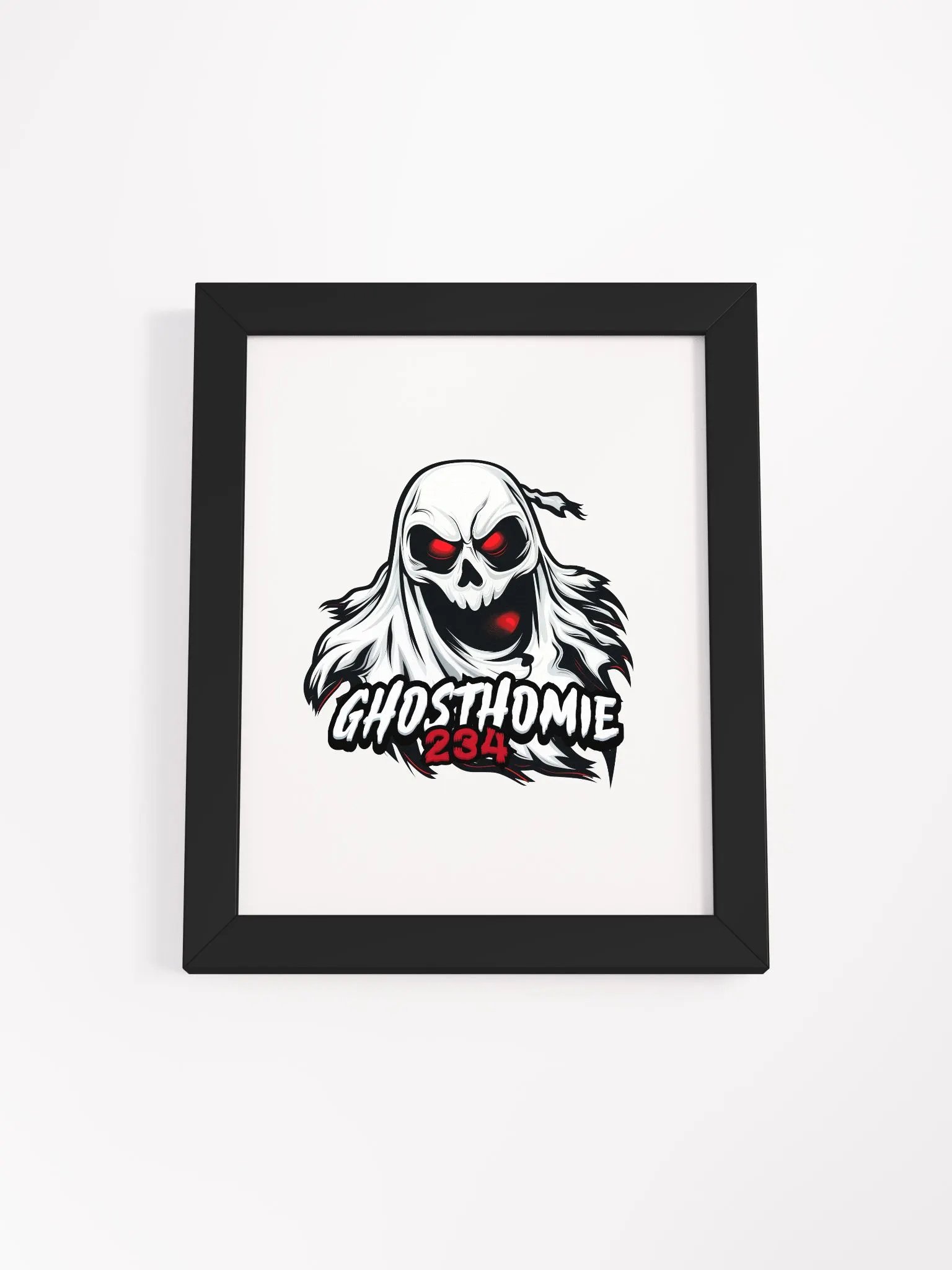 Ghosthomie234 Framed Poster product image (1)