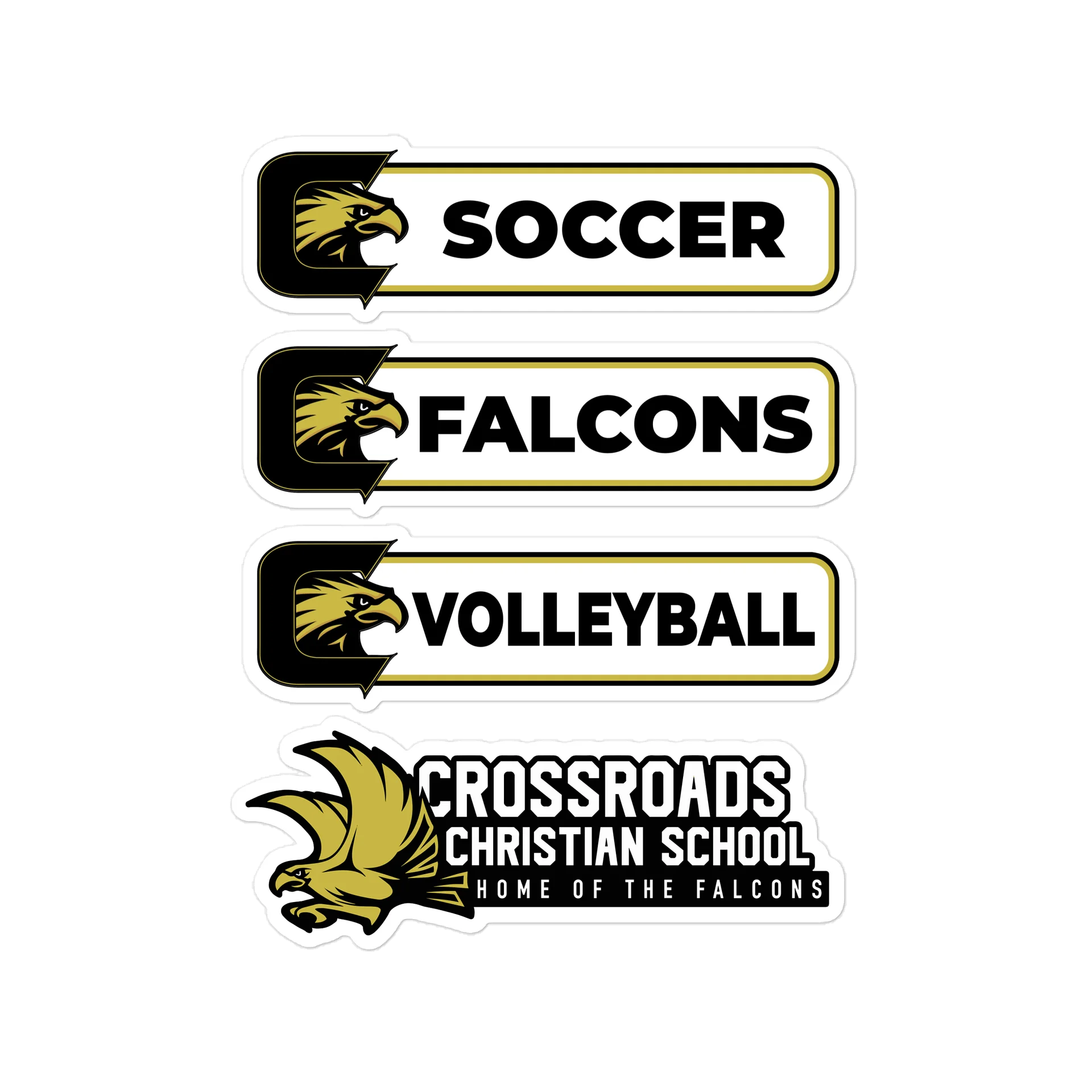 Crossroads Falcons Sports Spirit Decals product image (2)