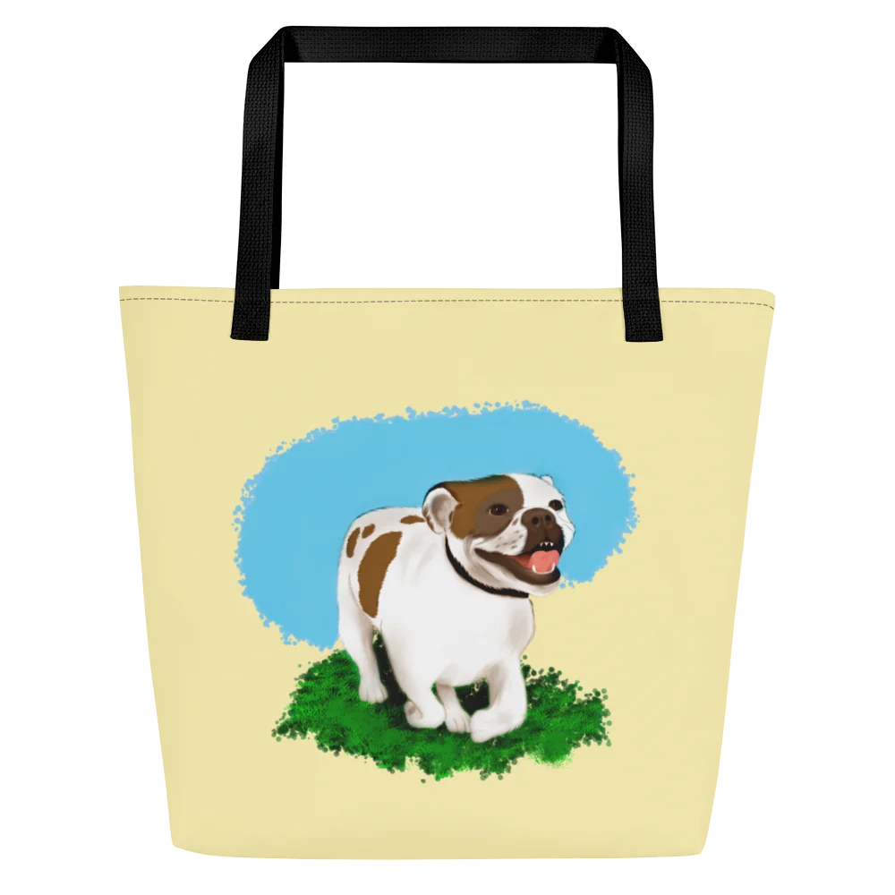 Large Tote Bag w/ Pocket product image (1)
