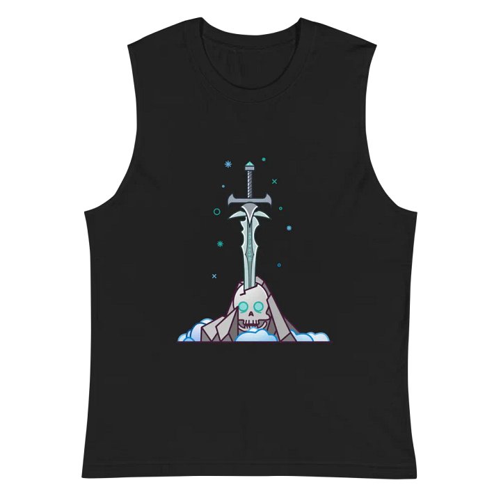 Sword in the Skull - Lich Variation - Men's Style Muscle Tank product image (2)