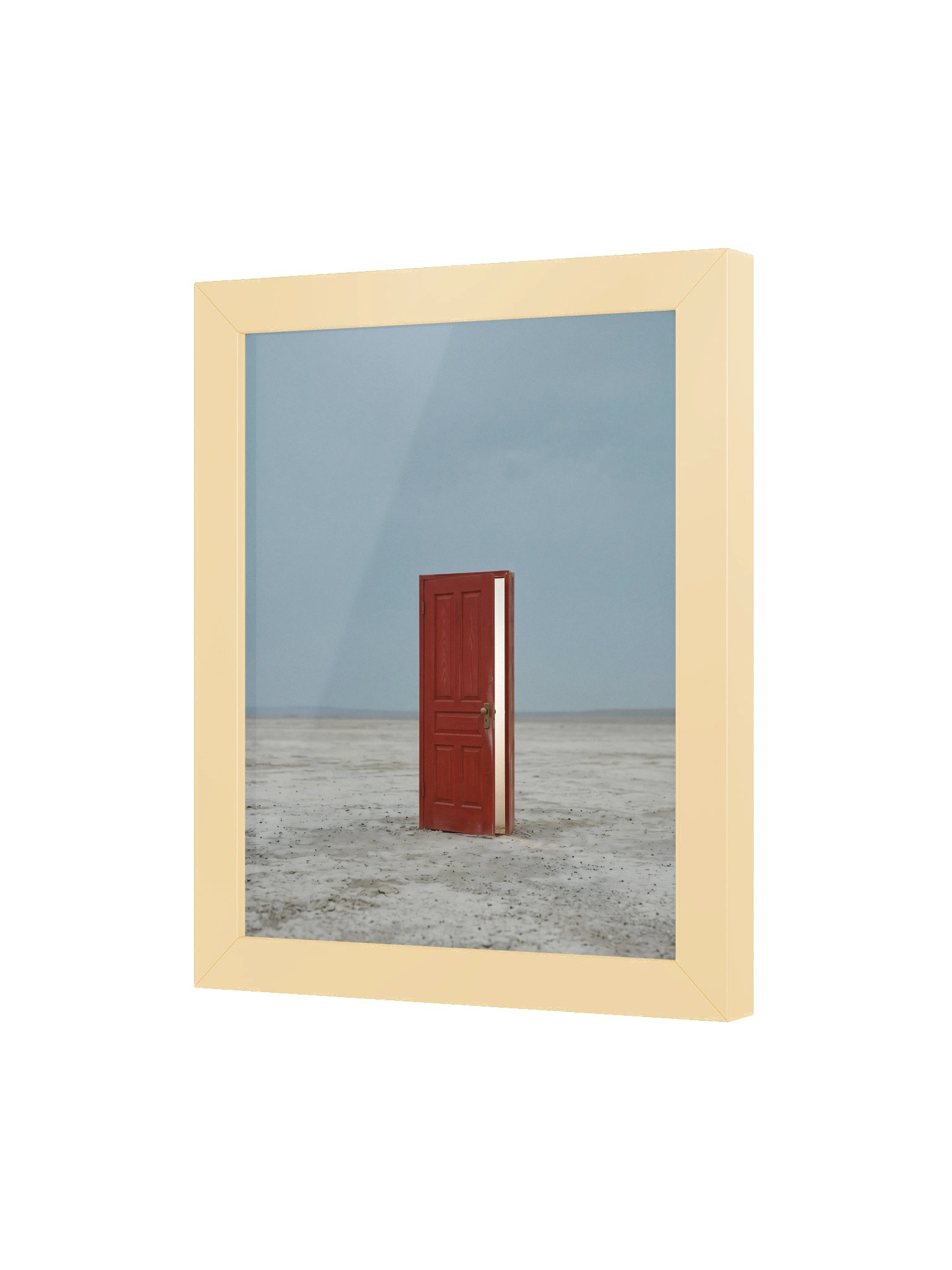 The Red Door - Surreal Minimalist Wall Art product image (3)