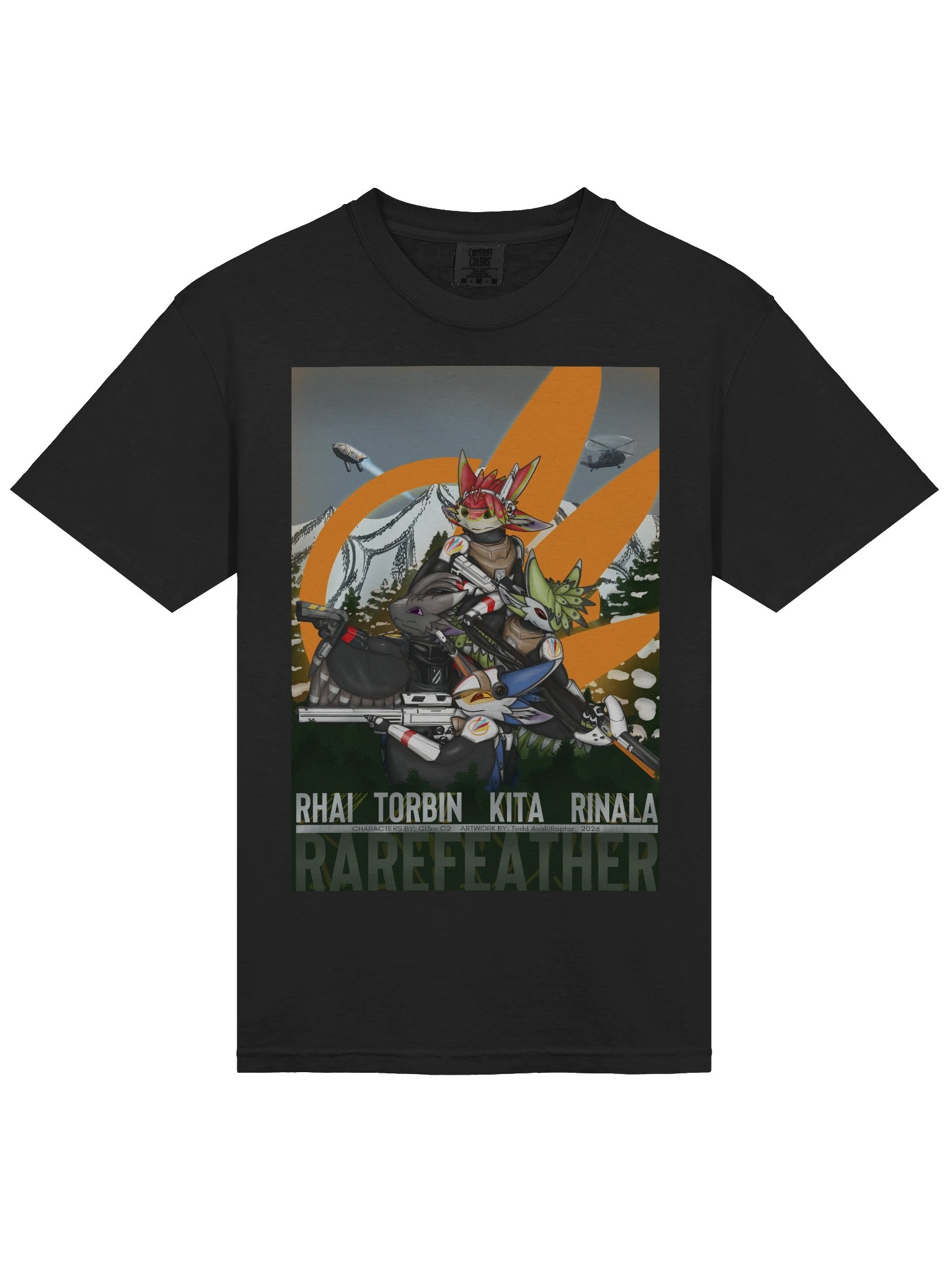 Rarefeather Pack | Earth Invasion T-Shirt product image (3)