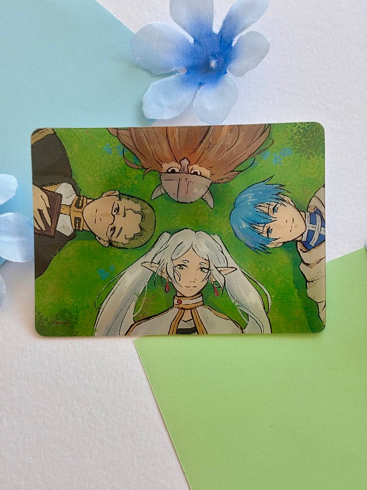 Frieren lenticular card product image (1)