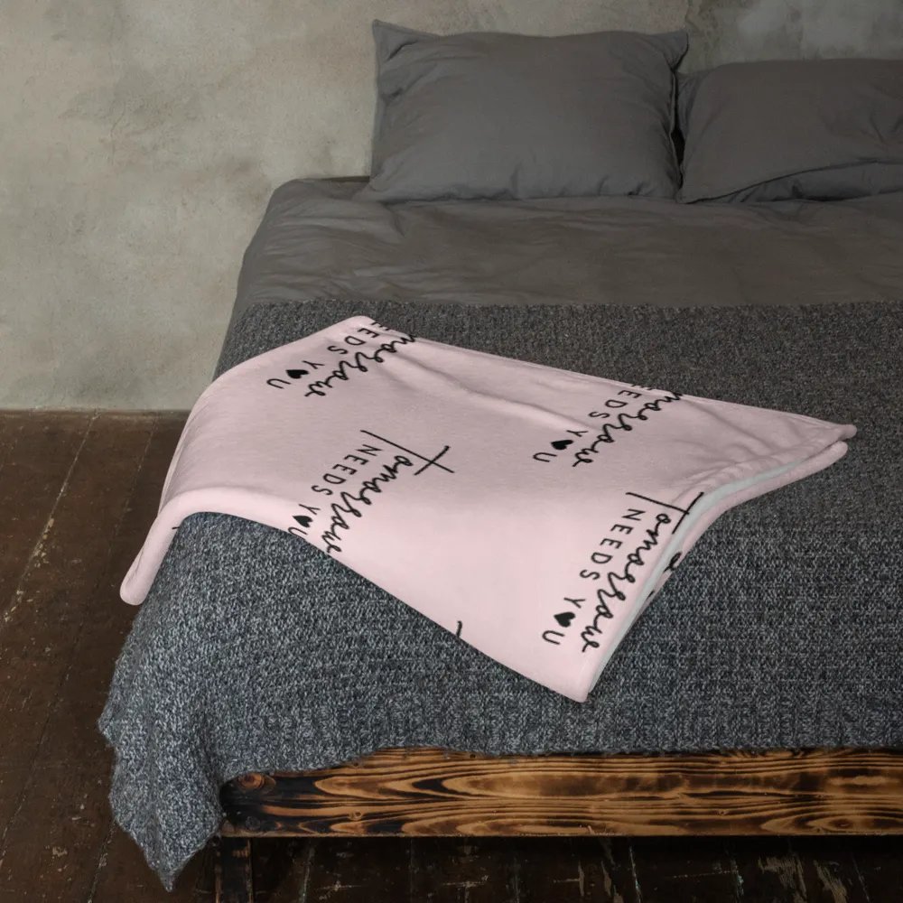 Tomorrow Needs You Blanket product image (12)