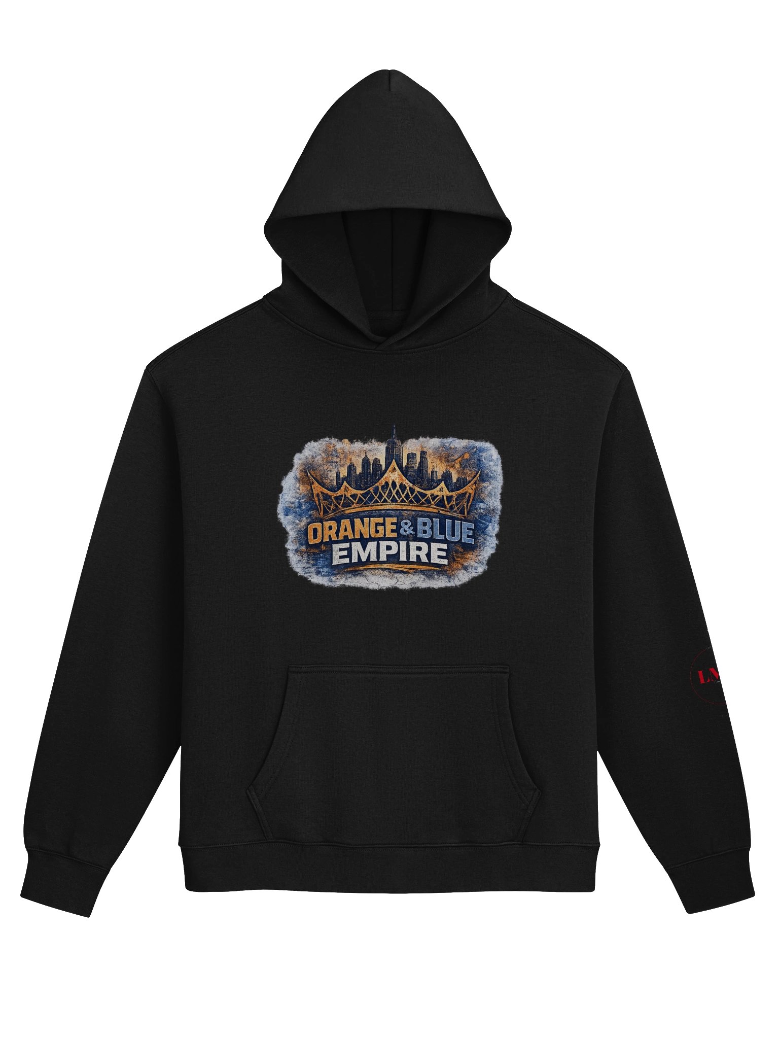 Orange & Blue Empire Crown Hoodie product image (4)