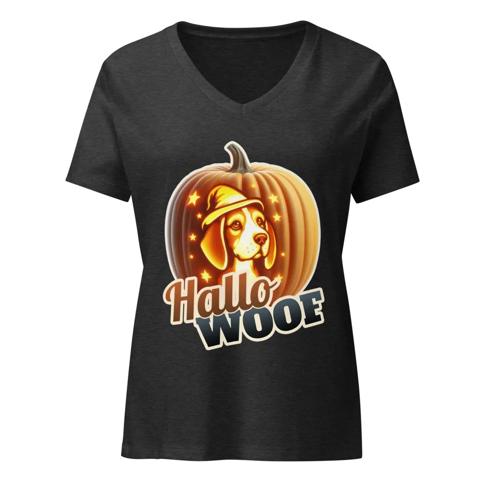 Hallowoof Beagle -V-neck product image (1)