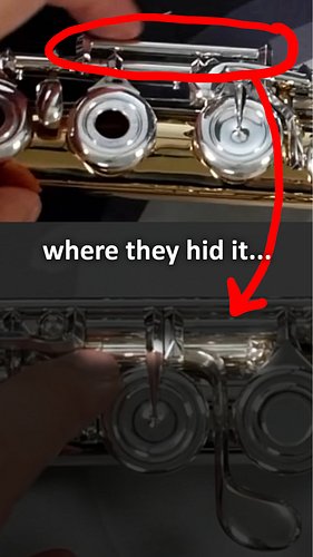 I don't normally play flutes with split-E's, so I didn't even notice the bar was missing on this Nagahara 950PT50 at first. T...