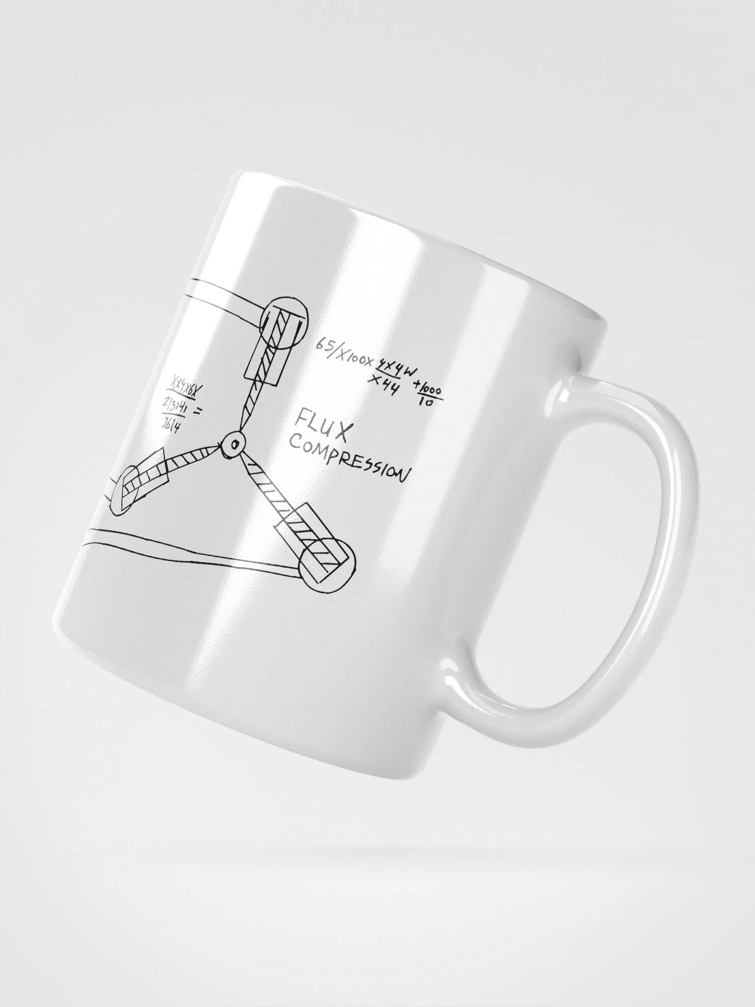 Flux Compression - Ceramic Mug product image (2)