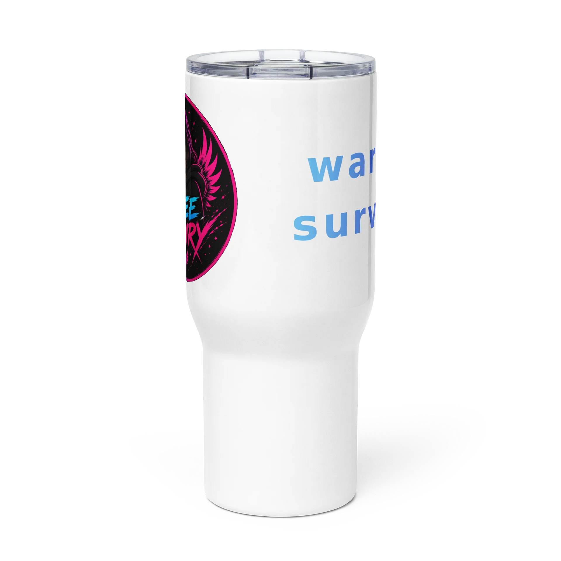 Warrior / Survivor — Bree Fury Travel Tumbler product image (2)