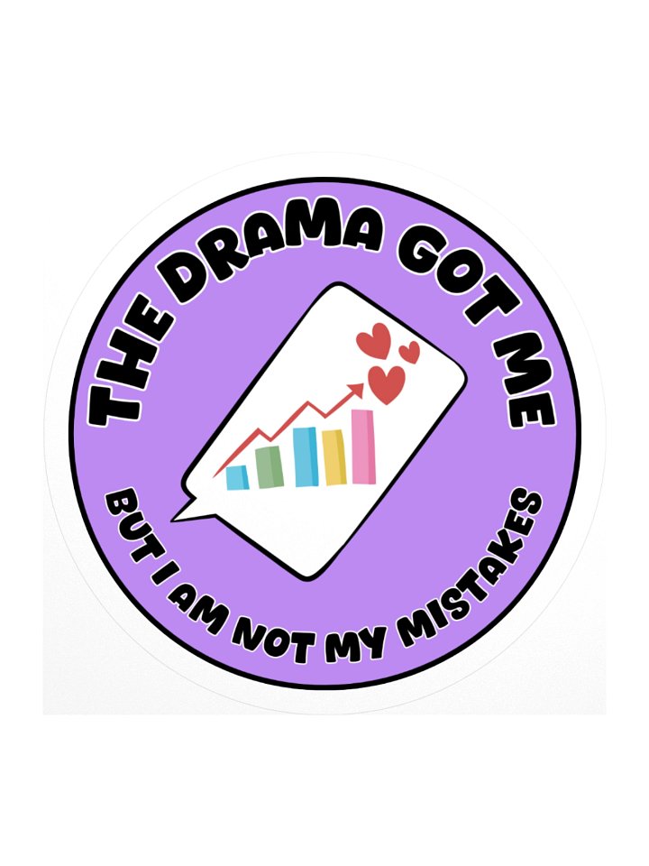 I Am Not My Mistakes | Sticker product image (2)