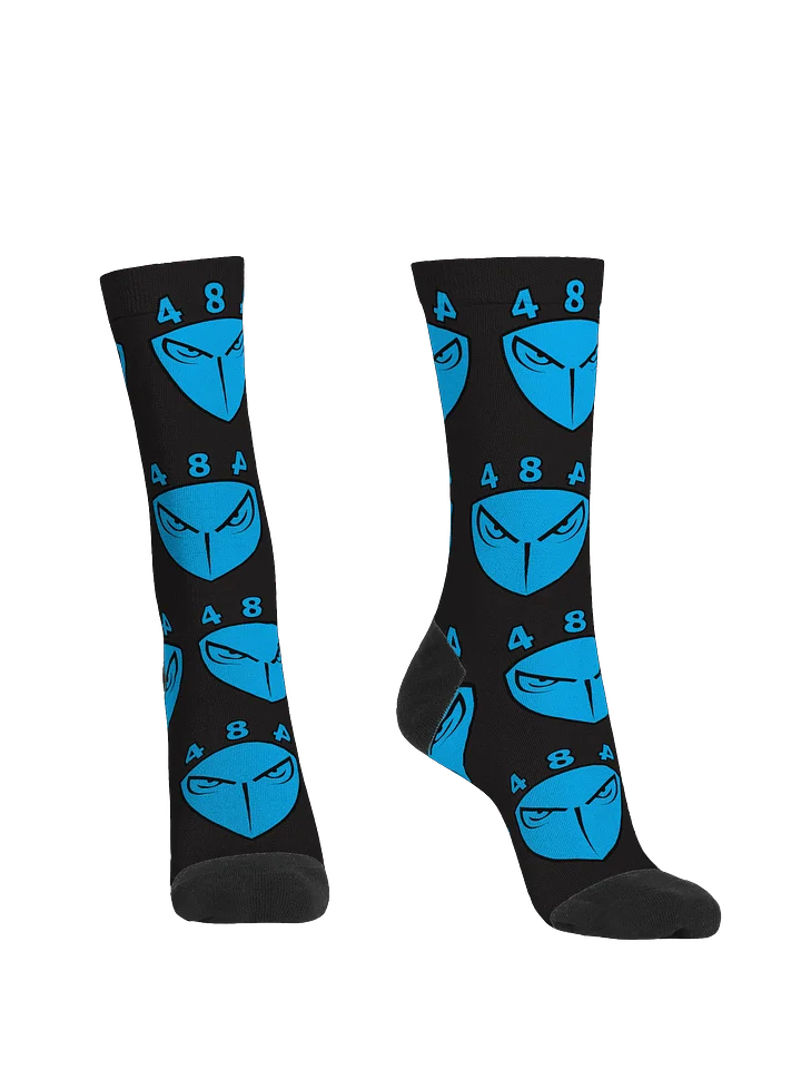 484 Face Logo All-Over Crew Socks product image (2)