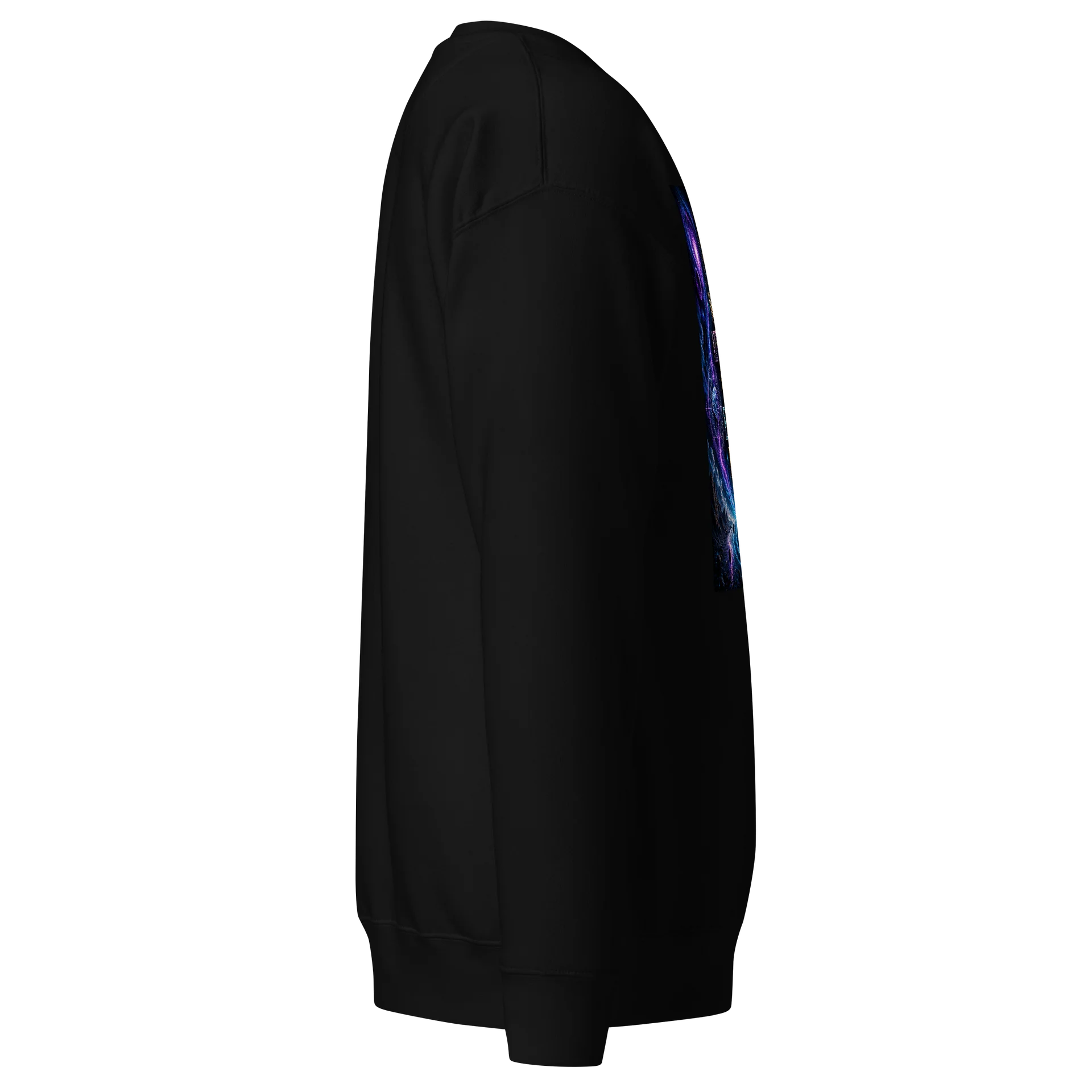 Where Attention Goes Energy Flows Unisex Long Sleeve Cotton Shirt product image (3)