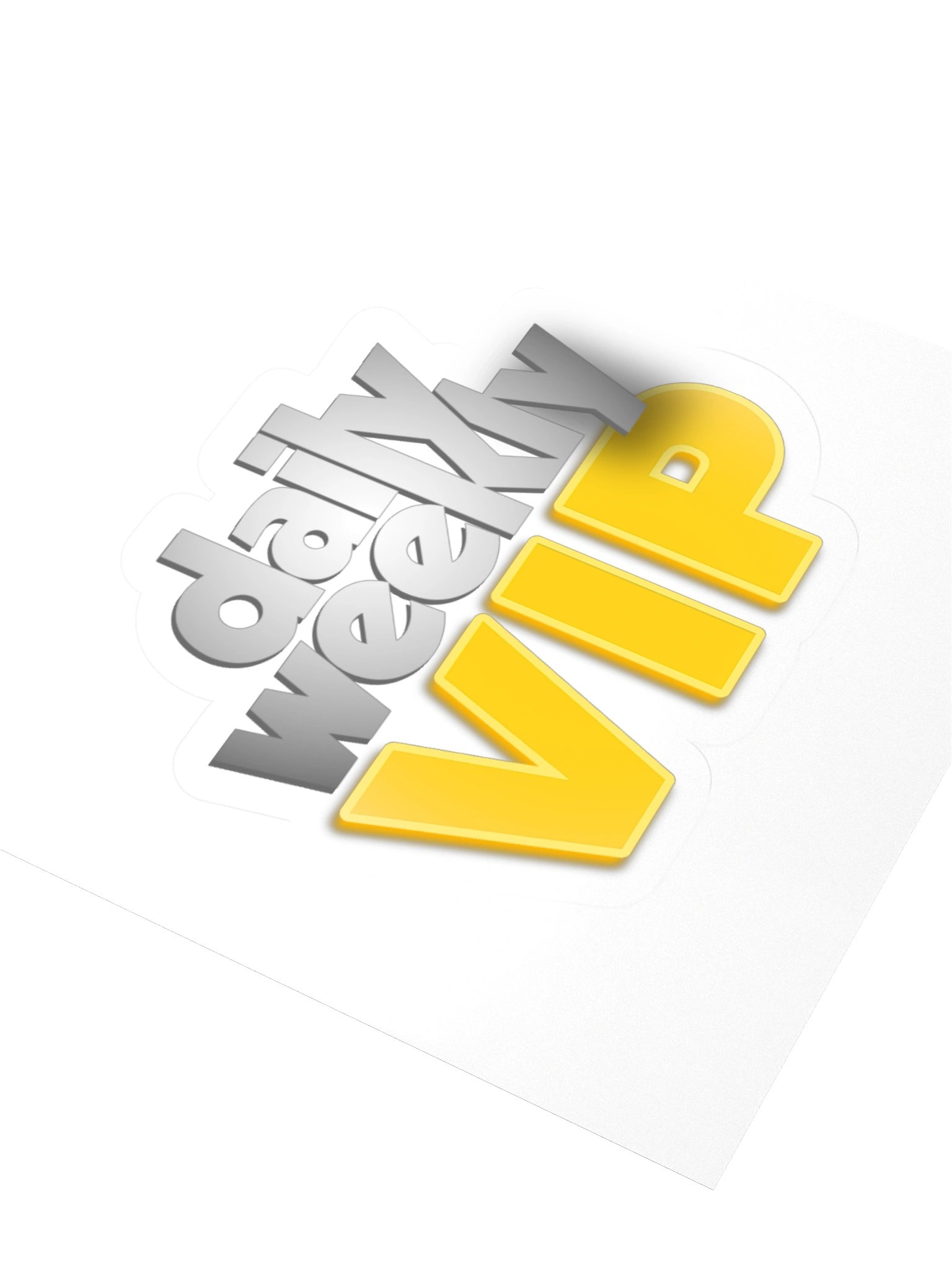 DailyWeeklyVIP Sticker product image (3)