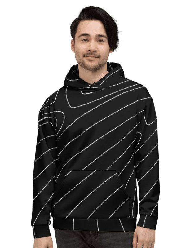 All-Over Print Recycled Unisex Hoodie product image (7)