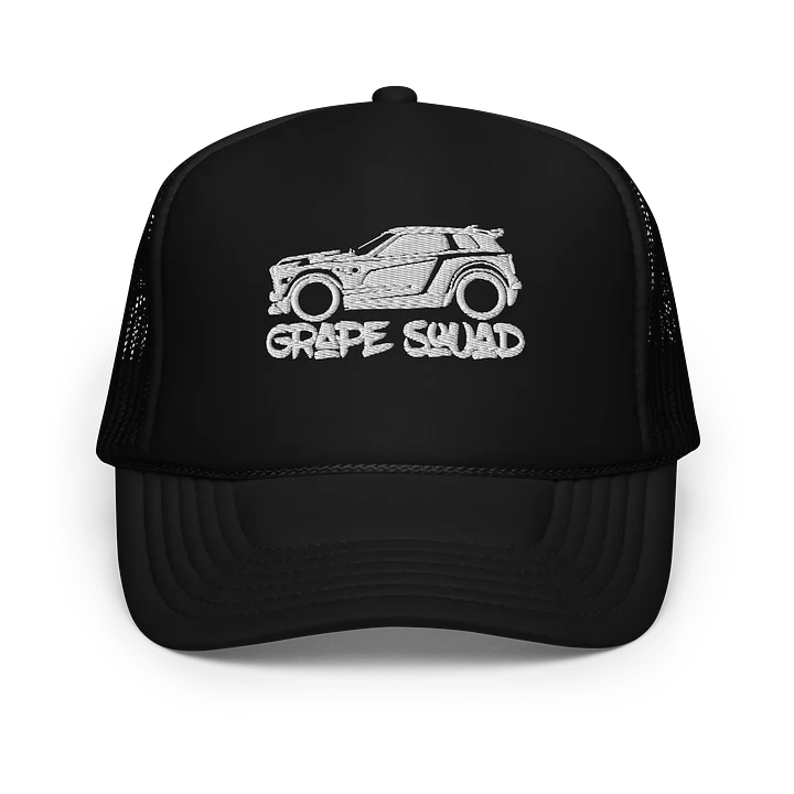 Grape Squad Fennec Embroidered Trucker Hat v1 product image (1)