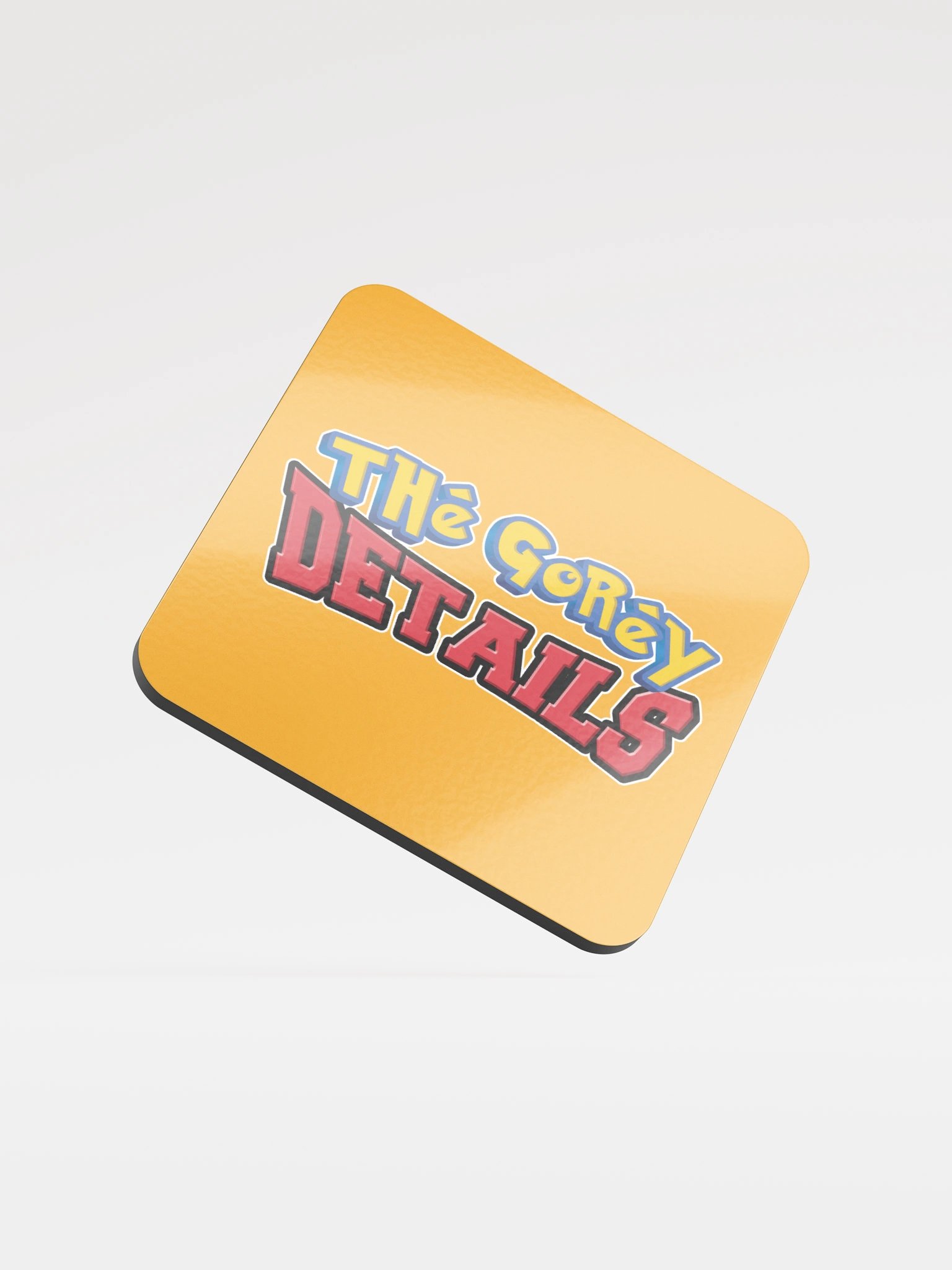One-Hit K.O. Let's Go! - Glossed Cork Coaster product image (1)