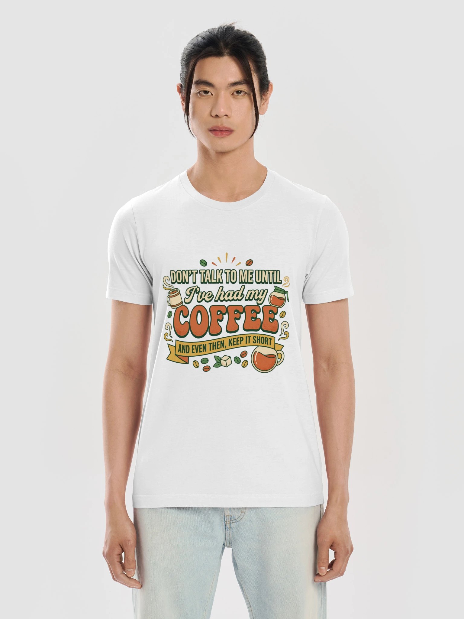 Don't Talk To Me Until I've Had My Coffee And Even Then Keep It Short Shirt product image (5)