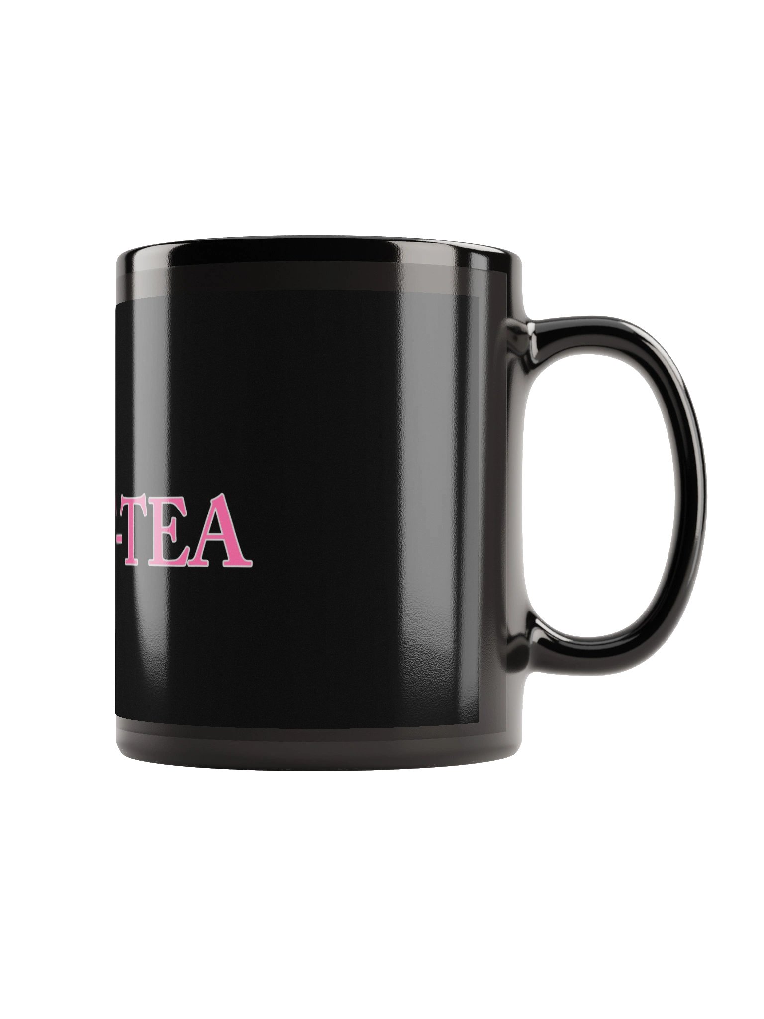 HOT-TEA Mug – Black & Pink Edition product image (1)