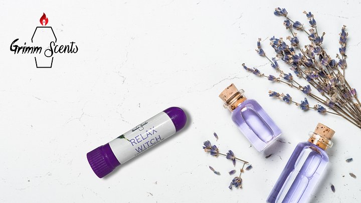 Relax Witch - Lavender essential Oil nasal Inhaler product image (1)