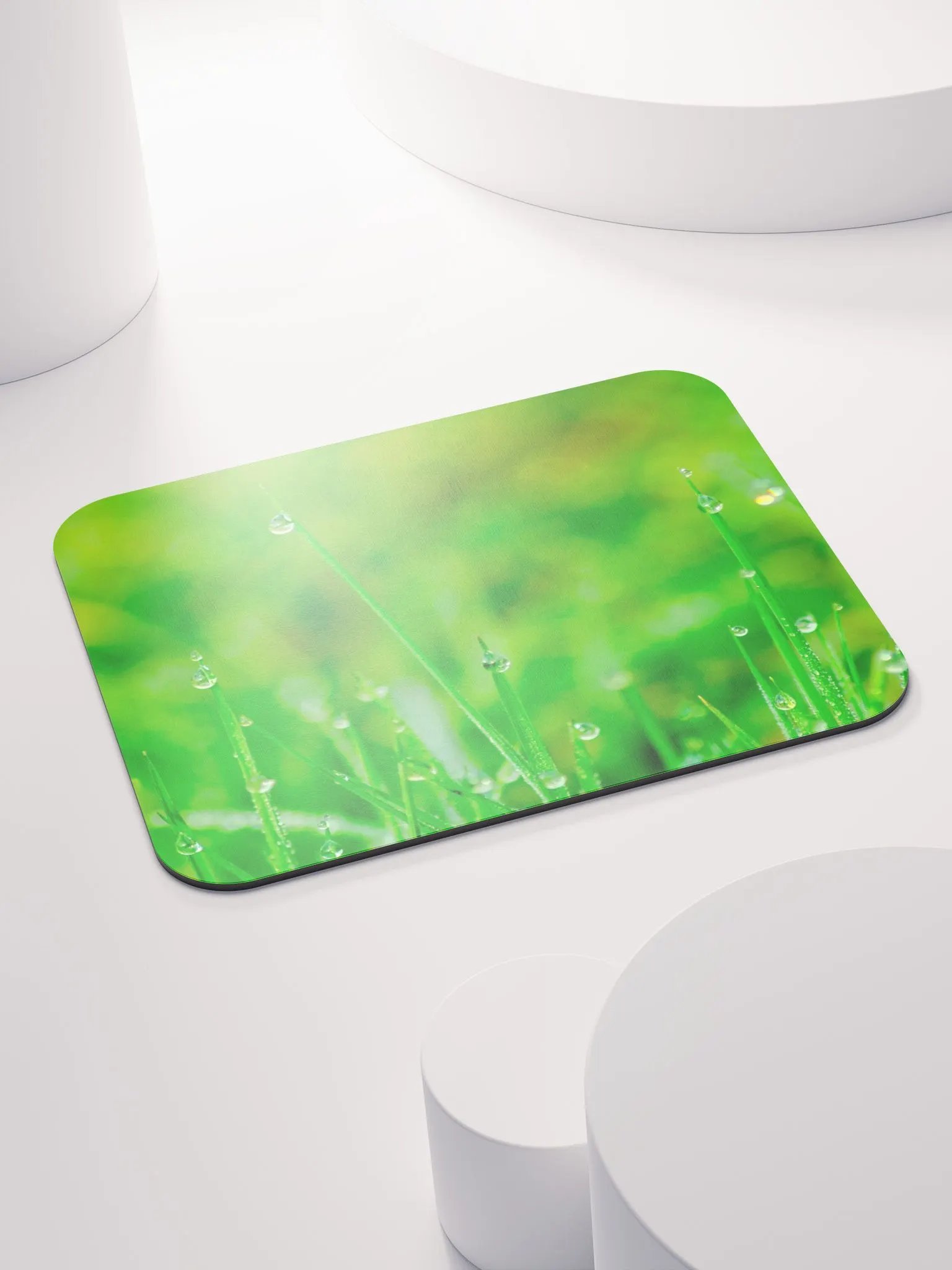 Dewy Grasslands Mouse Pad - Eco-Friendly & Comfortable Desk Accessory for Home & Office product image (5)