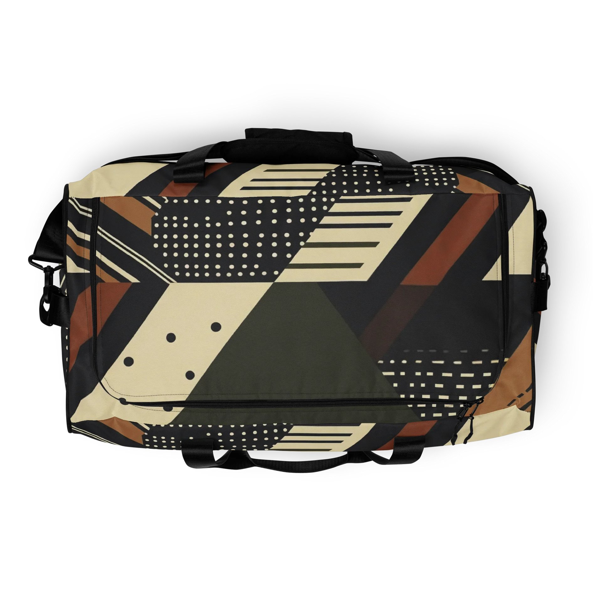 Geometric Fusion All-Over Duffle Bag product image (8)