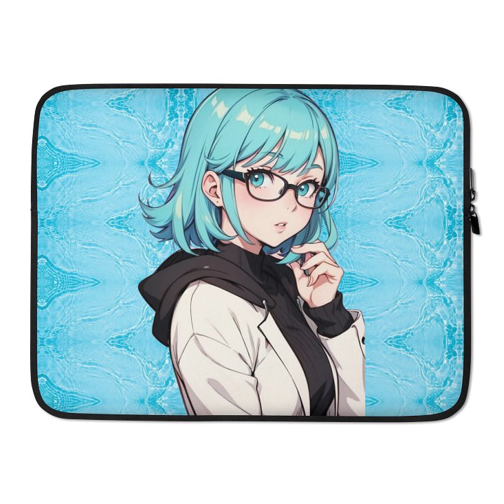 (AQUA WAIFU) K Laptop Sleeve product image (2)