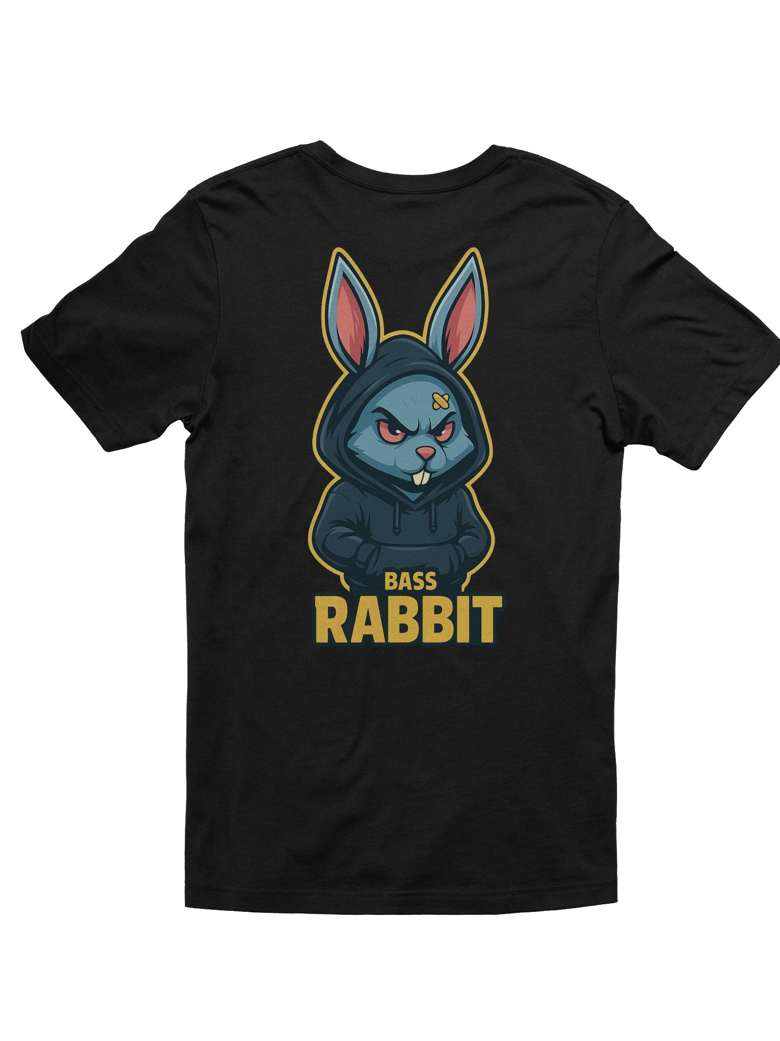 Bass Rabbit Graphic T-Shirt product image (1)