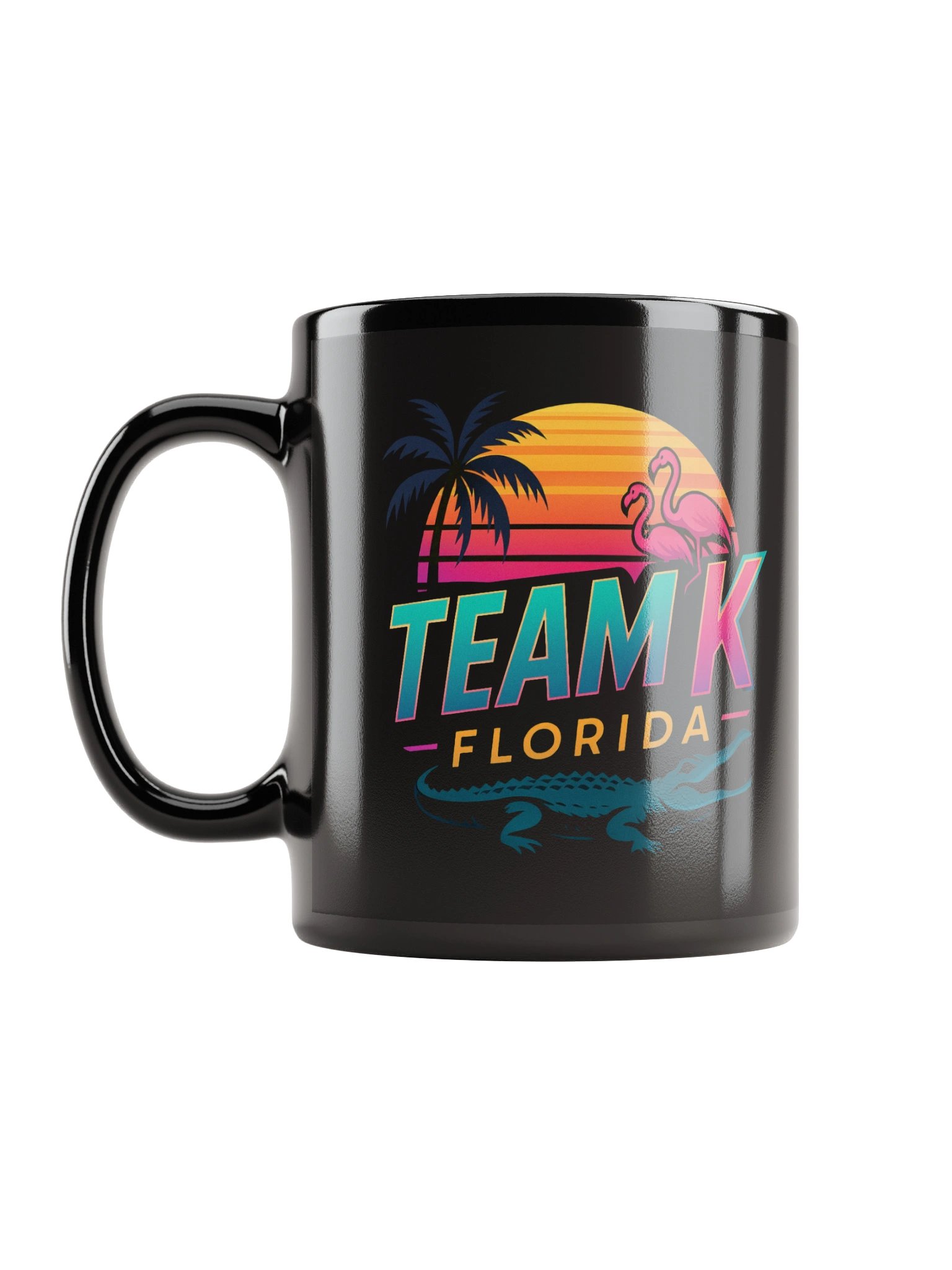Team K Florida Black Mug product image (11)
