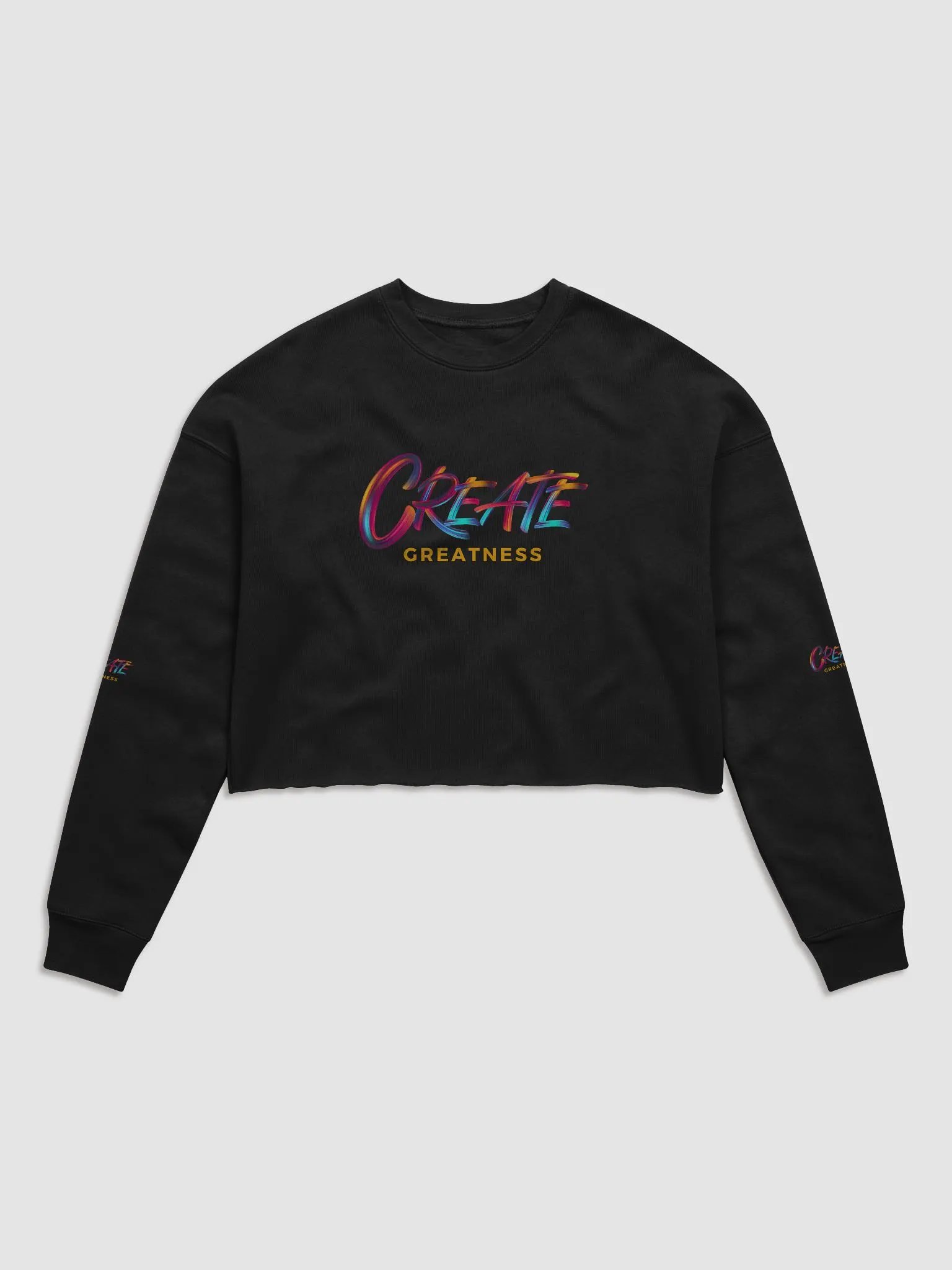 Create Greatness Crop Sweatshirt product image (3)