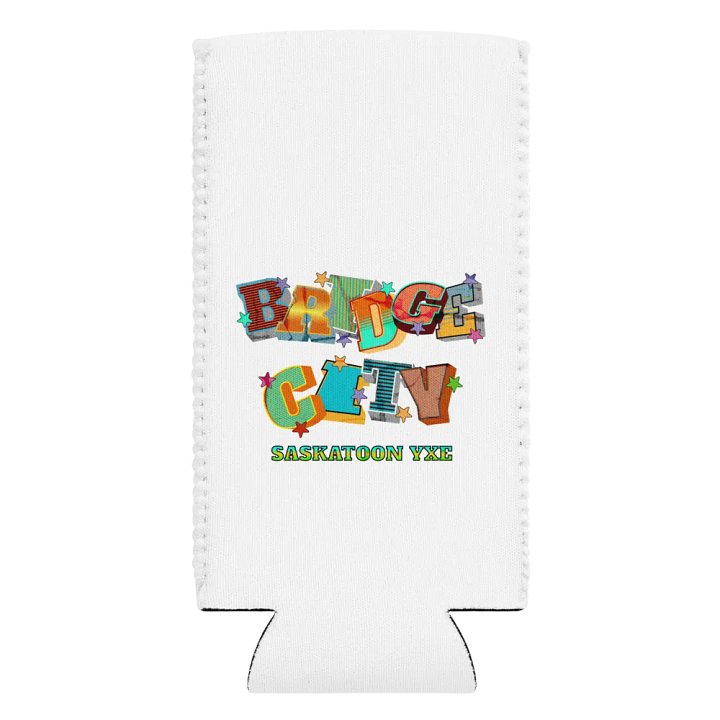 Bridge City Saskatoon Saskatchewan YXE Starry Night Can Cooler product image (2)