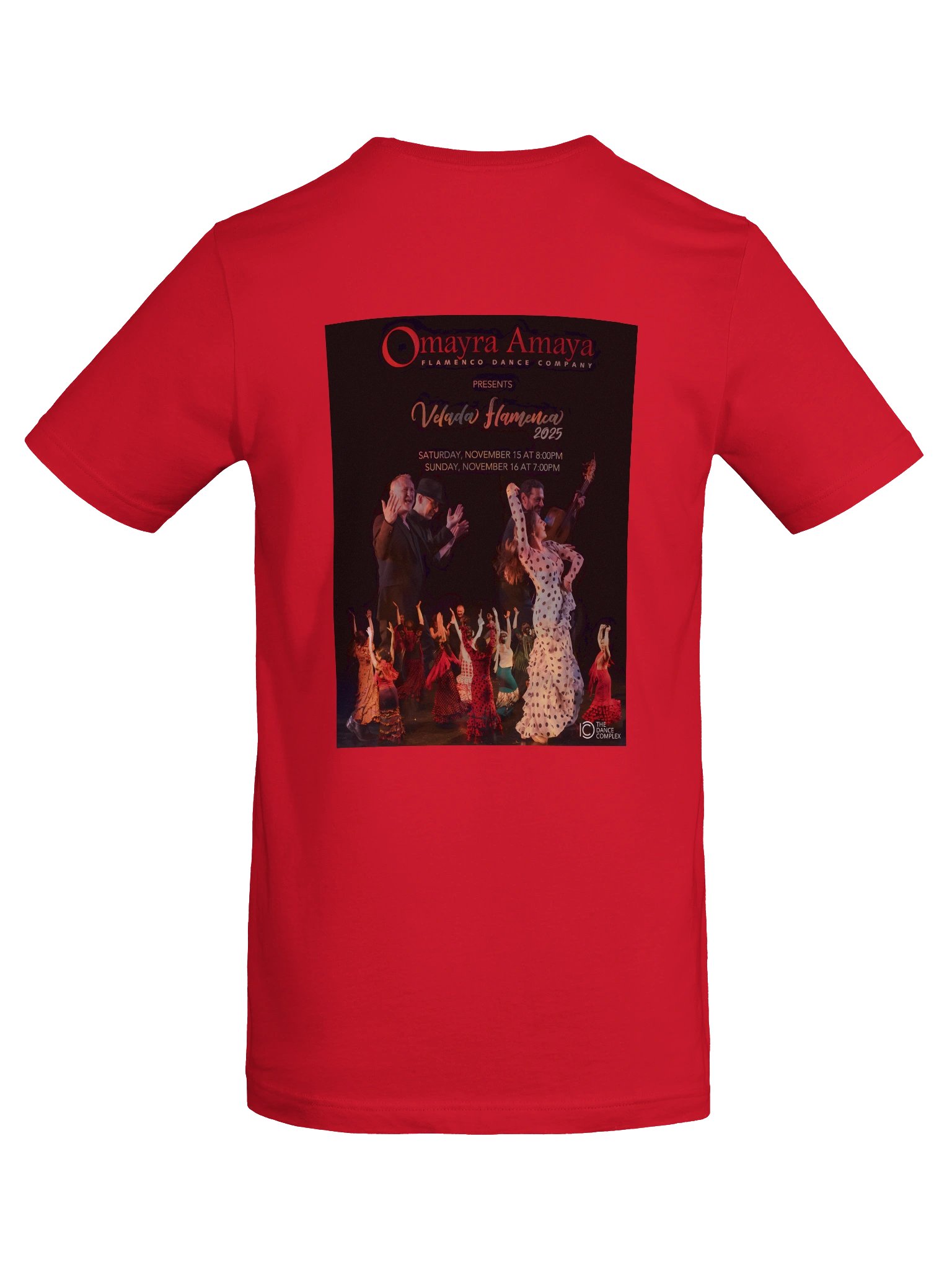"Velada Flamenca 2025" Red T-Shirt product image (8)
