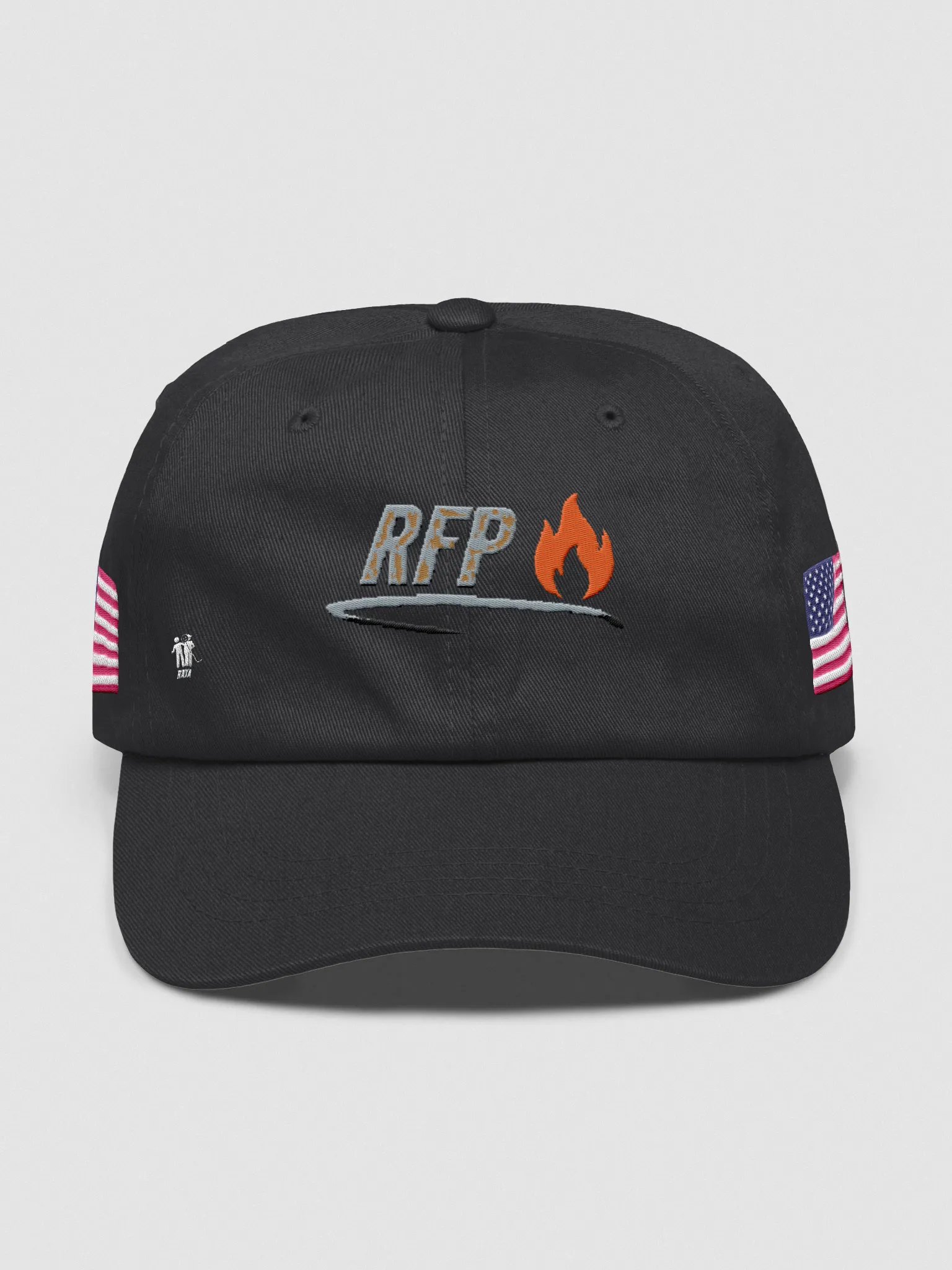 Pixelated Patriot Dad Hat product image (1)