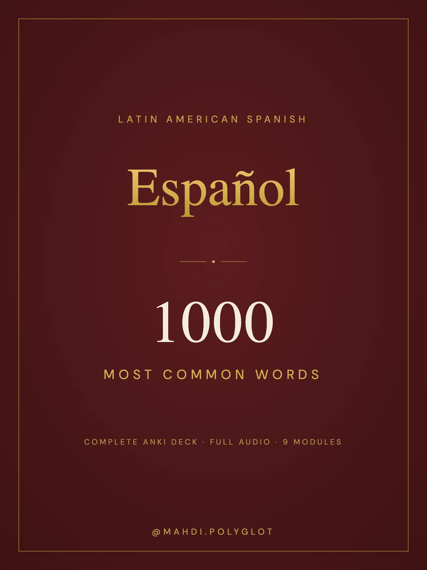 Spanish: 1000 Most Common Words product image (1)