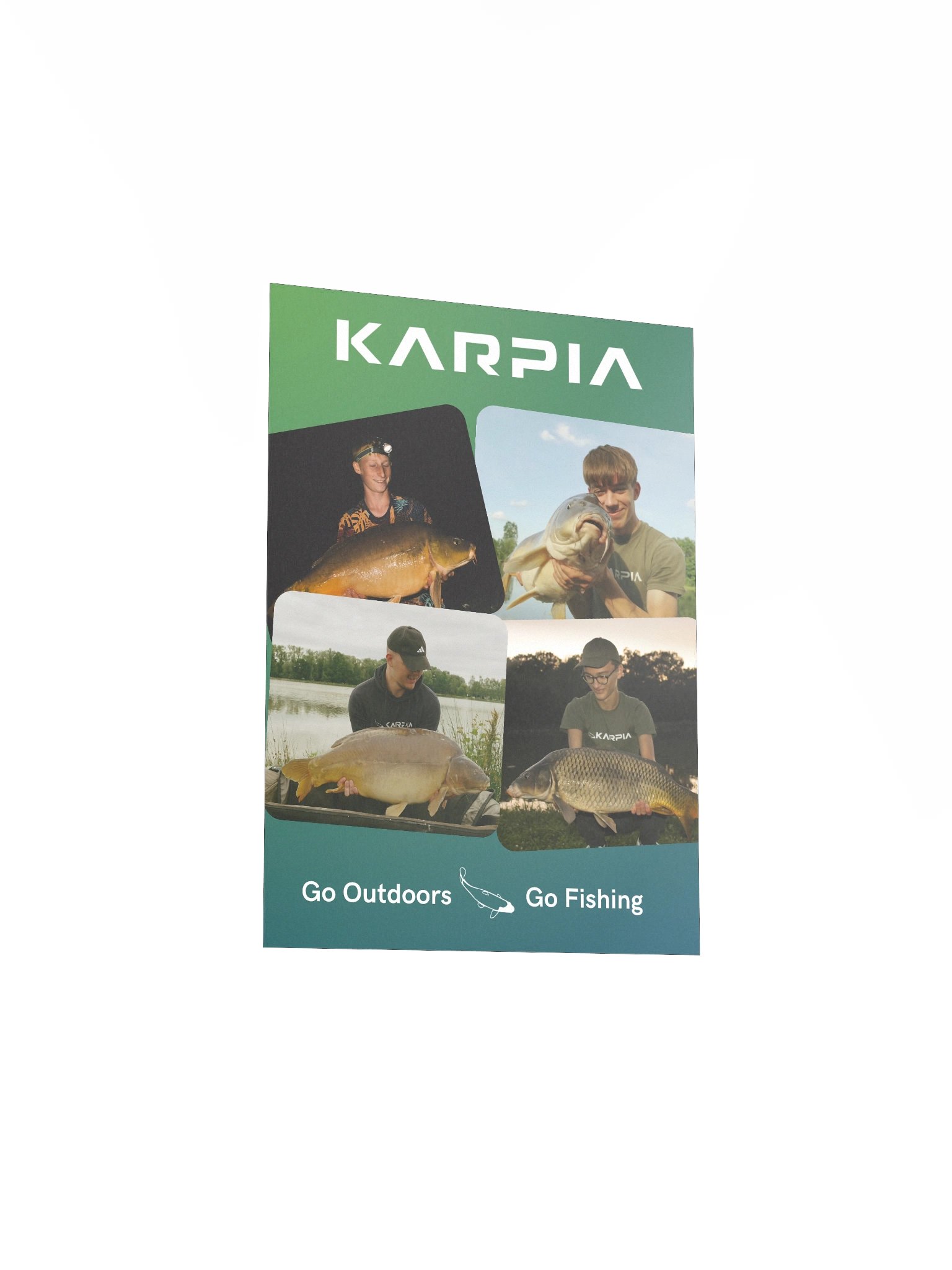 Karpia Go Outdoors Go Fishing Poster product image (3)