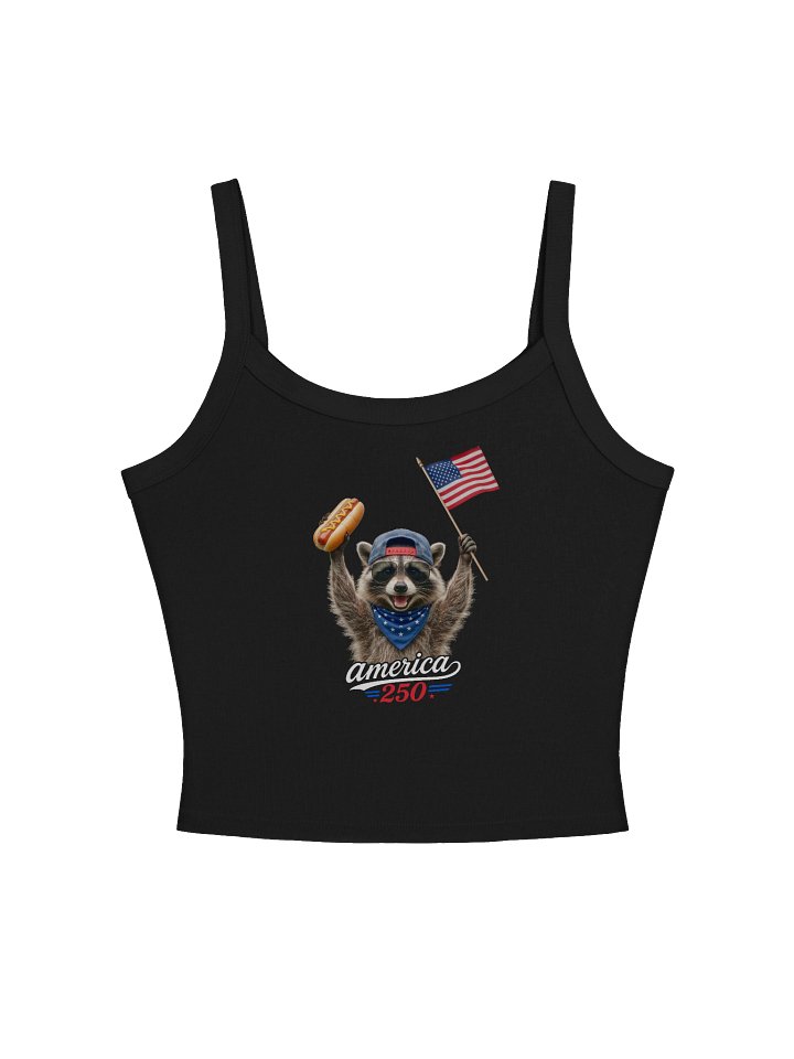 America 250th Independence Racoon Tank Top product image (1)