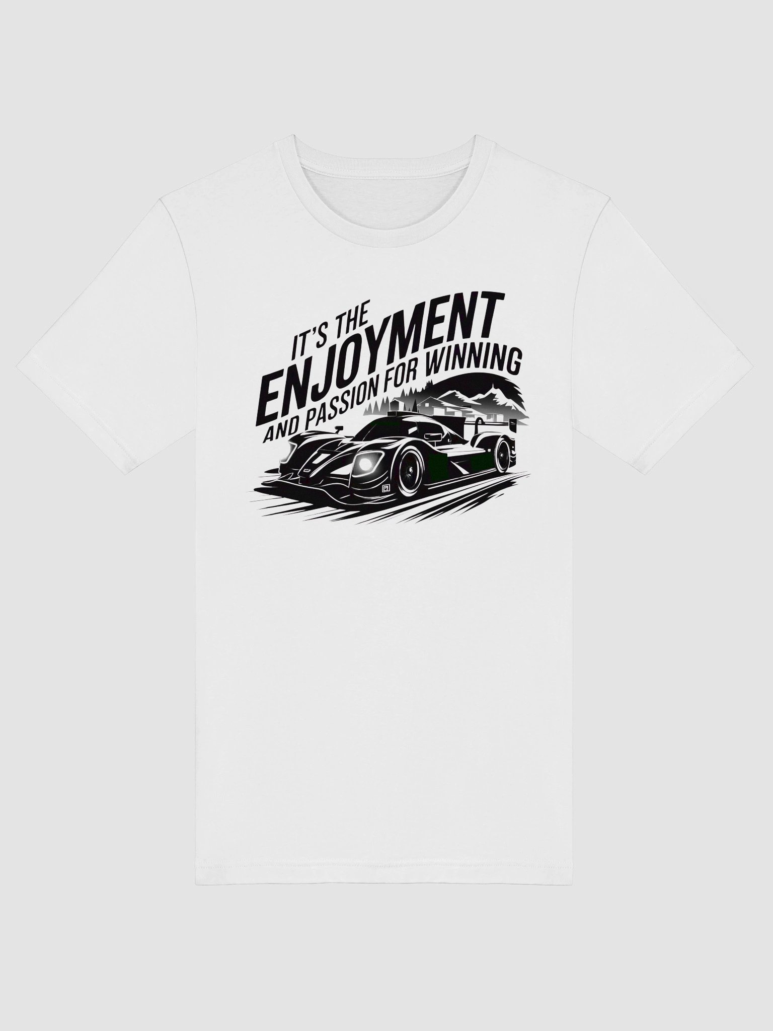 It’s the Enjoyment and Passion for Winning – LMP Racing T-Shirt (Black print) product image (19)