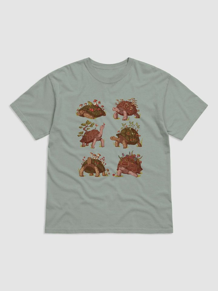 Goblincore Shirt of Land Tortoises | Cottagecore, Fairycore, and Aesthetic T-Shirts for Turtle Lovers product image (2)