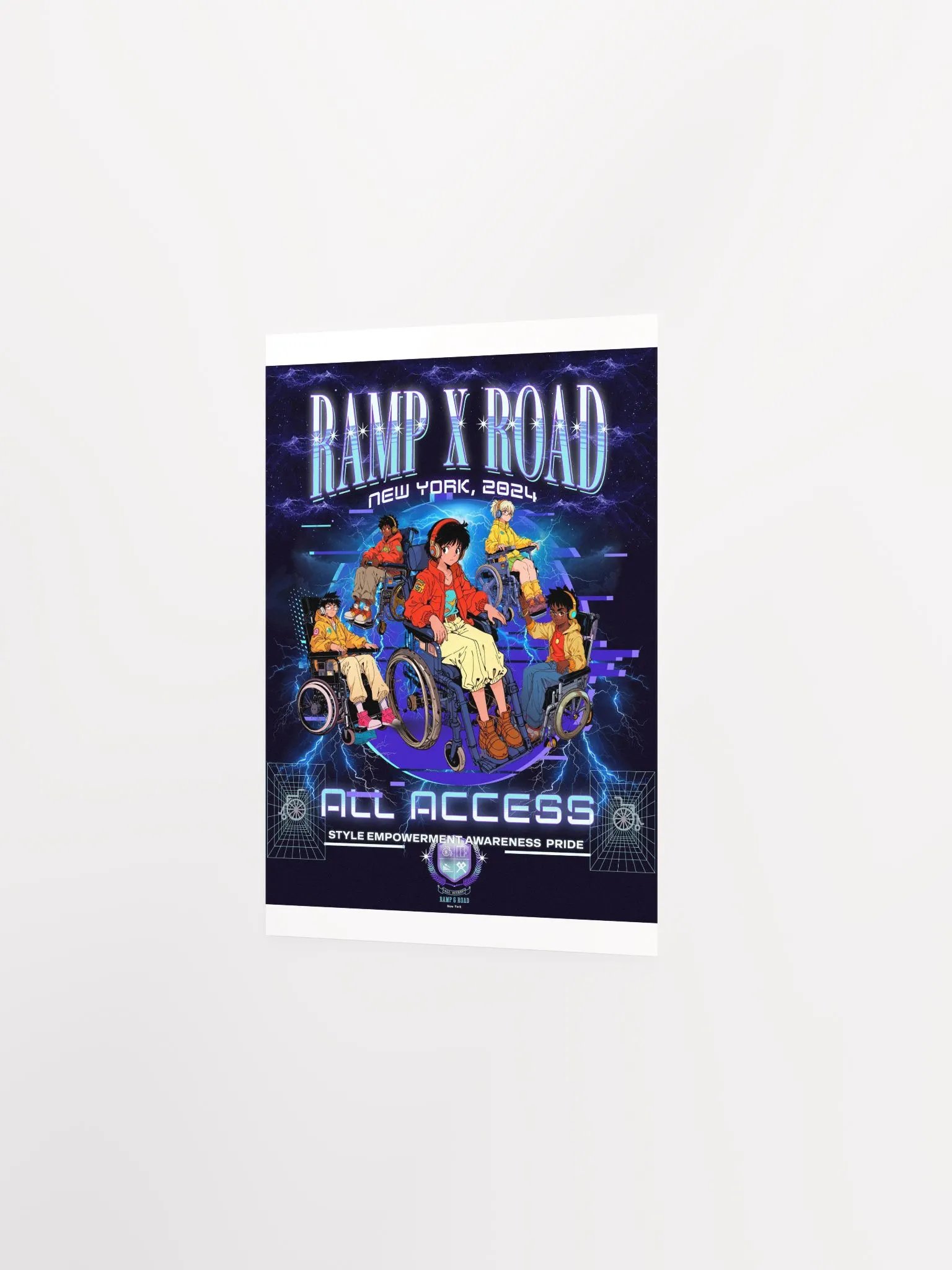 RXR Graphic Vibrant Matte Poster Print product image (11)