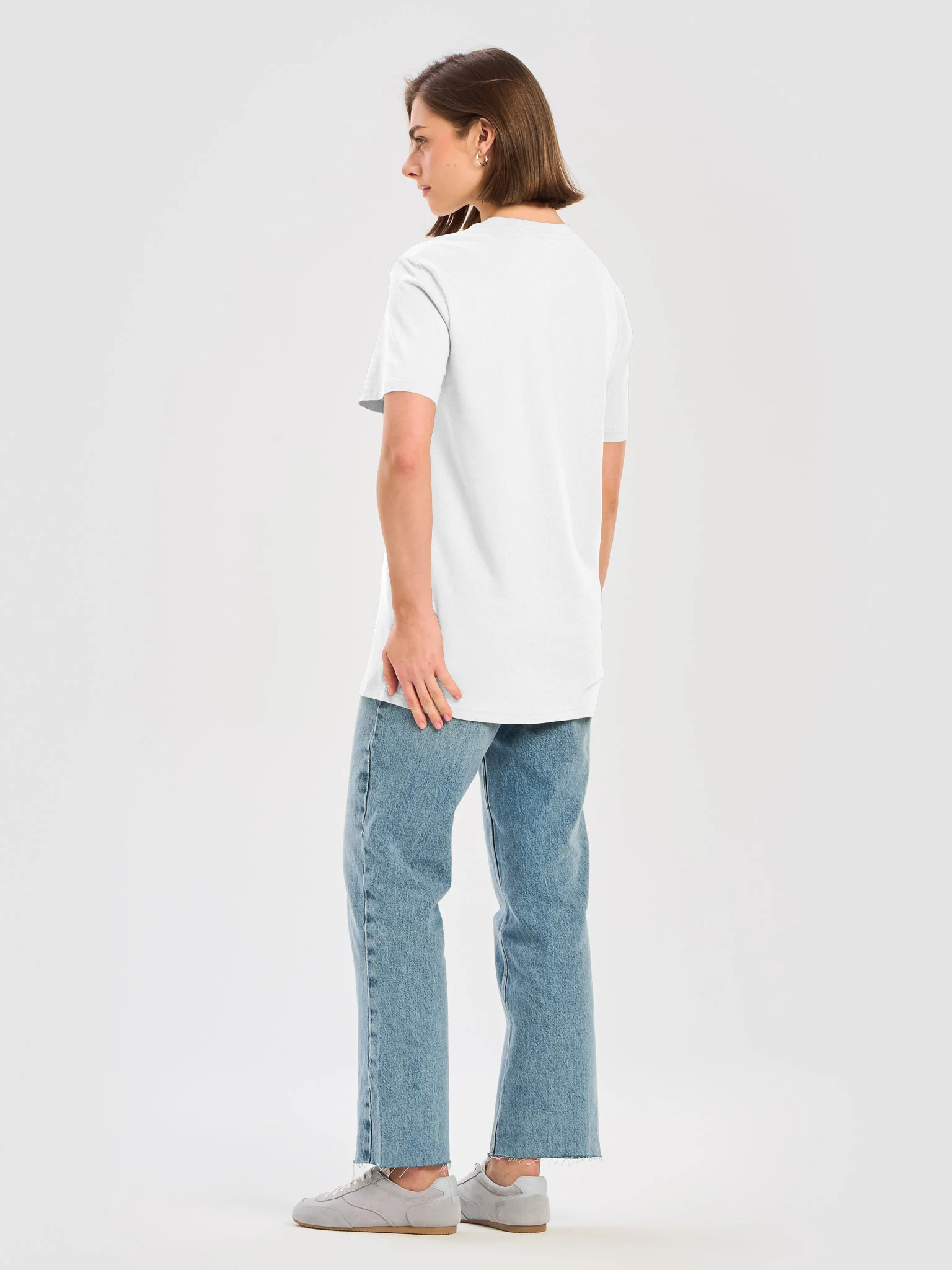 Cross White Tee Embroidered product image (12)