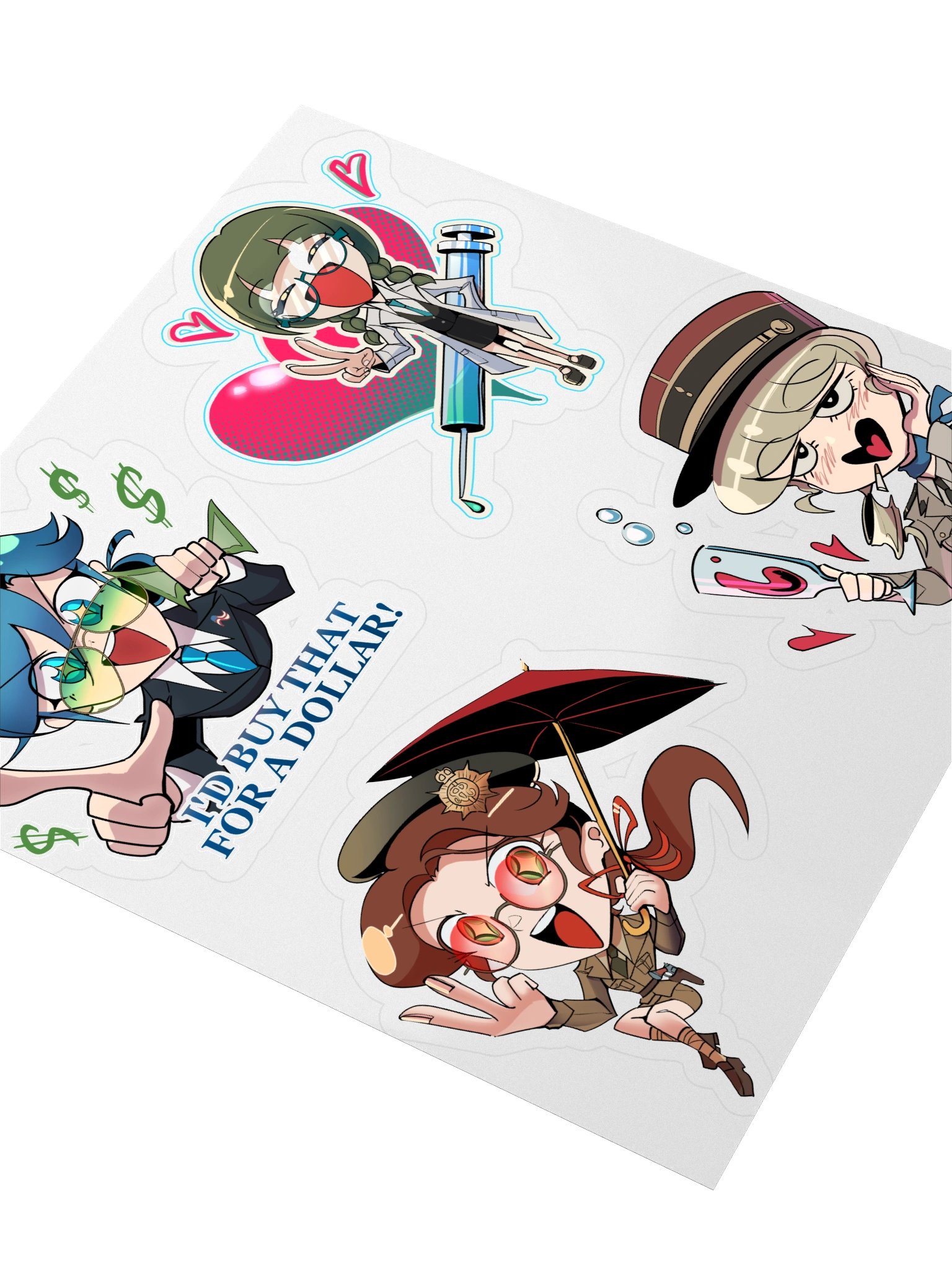 We Love Cold War!! September 2025 Sticker Set product image (3)