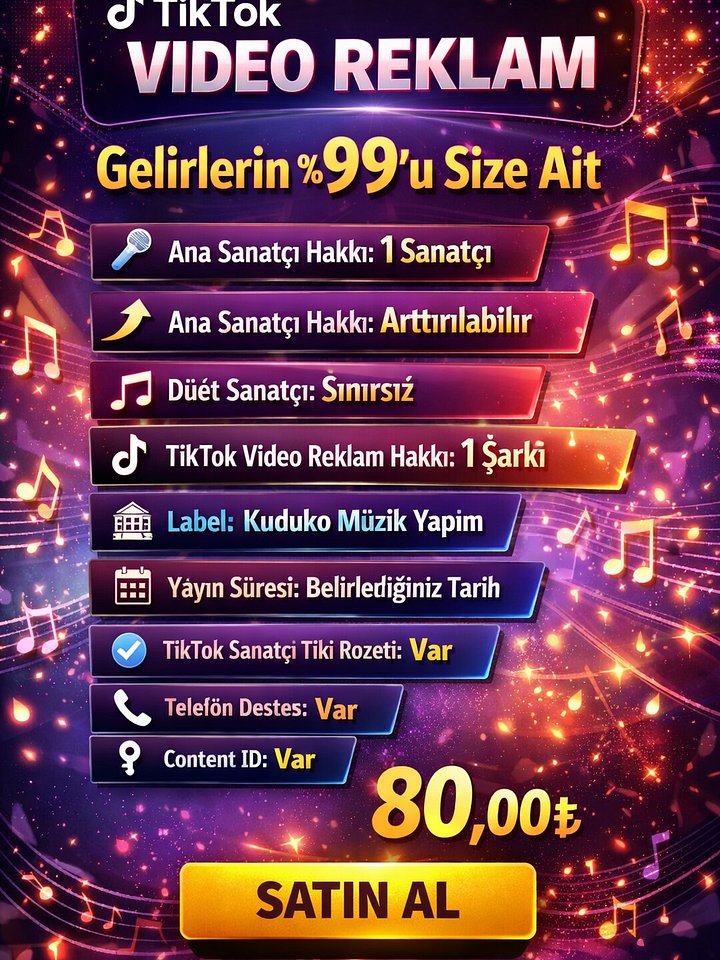 TikTok Video Reklam product image (1)