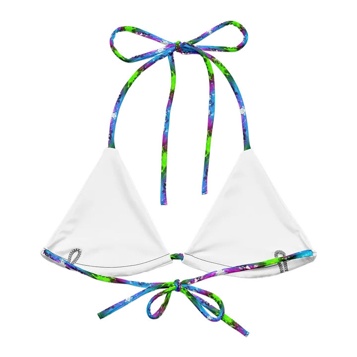 Neon Chaos Bikini Top product image (2)