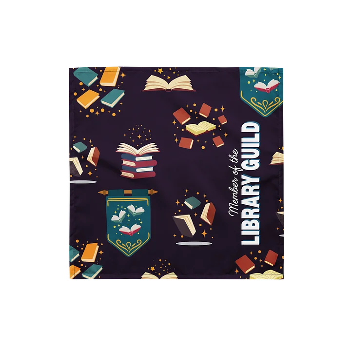 Library Guild Bandana - Dark product image (1)