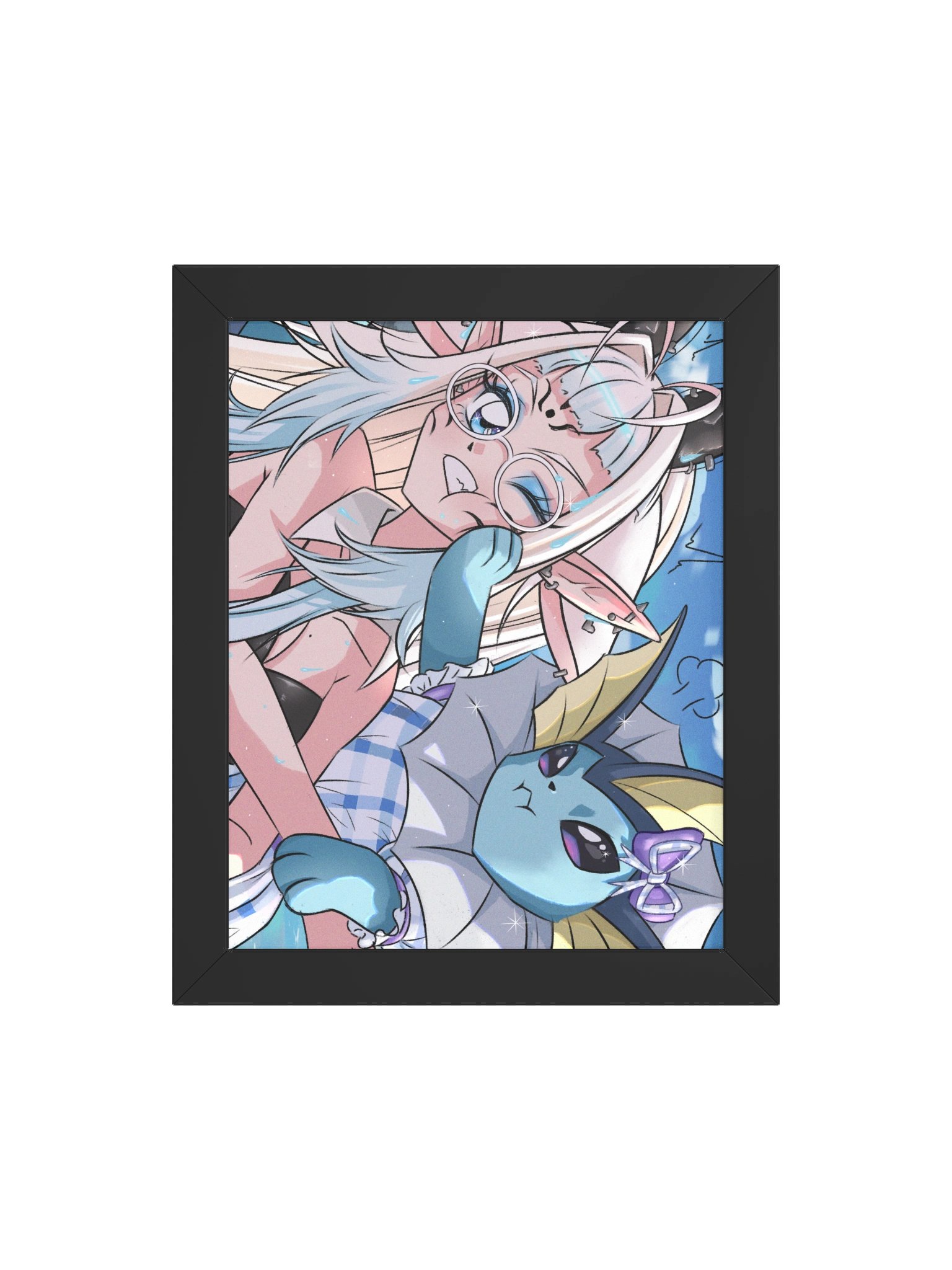 Beach Cosplay Failure Framed Poster product image (4)
