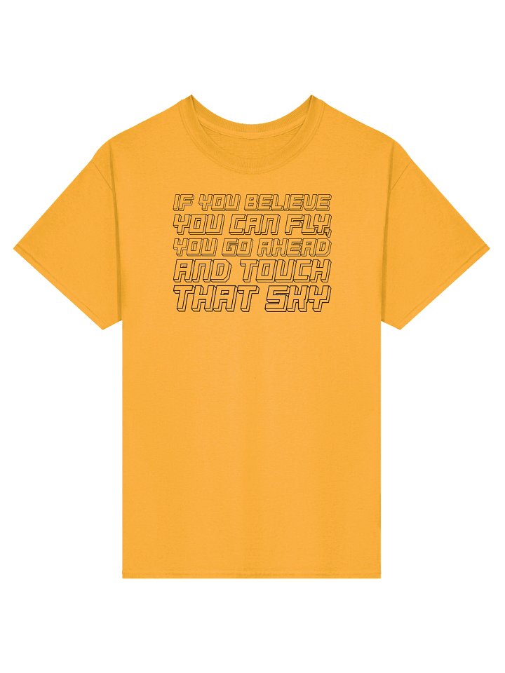 THE SELF REPORT TEE (BLACK TEXT) product image (3)