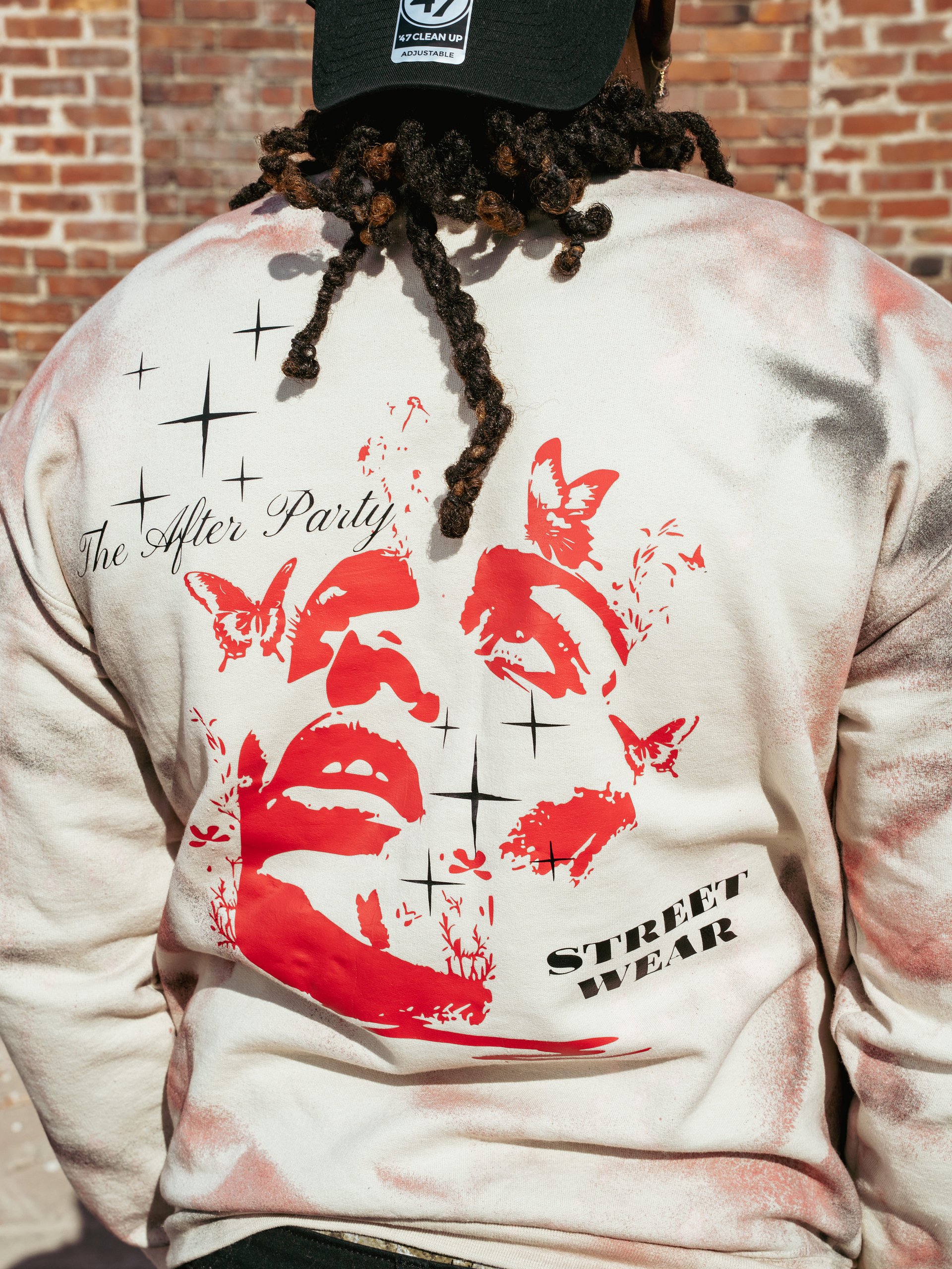 1 of 1 Painted A.P. Crewneck product image (2)