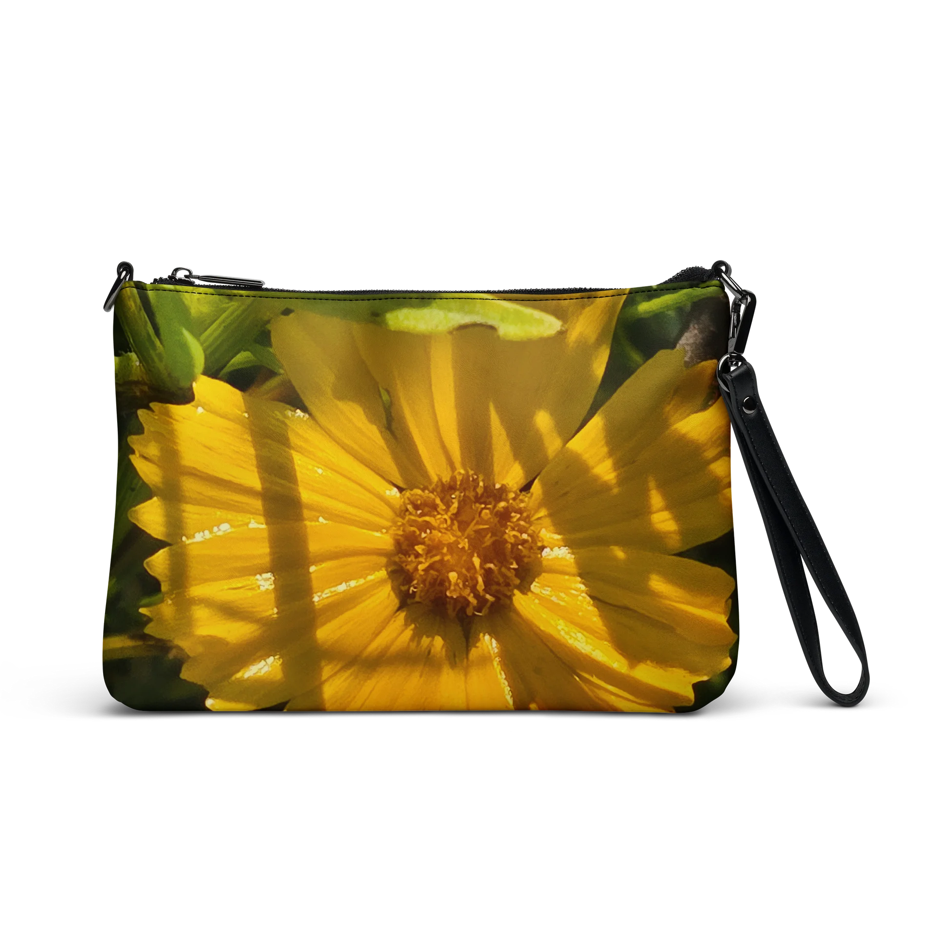 Sunlit Yellow Bloom Crossbody Bag product image (1)